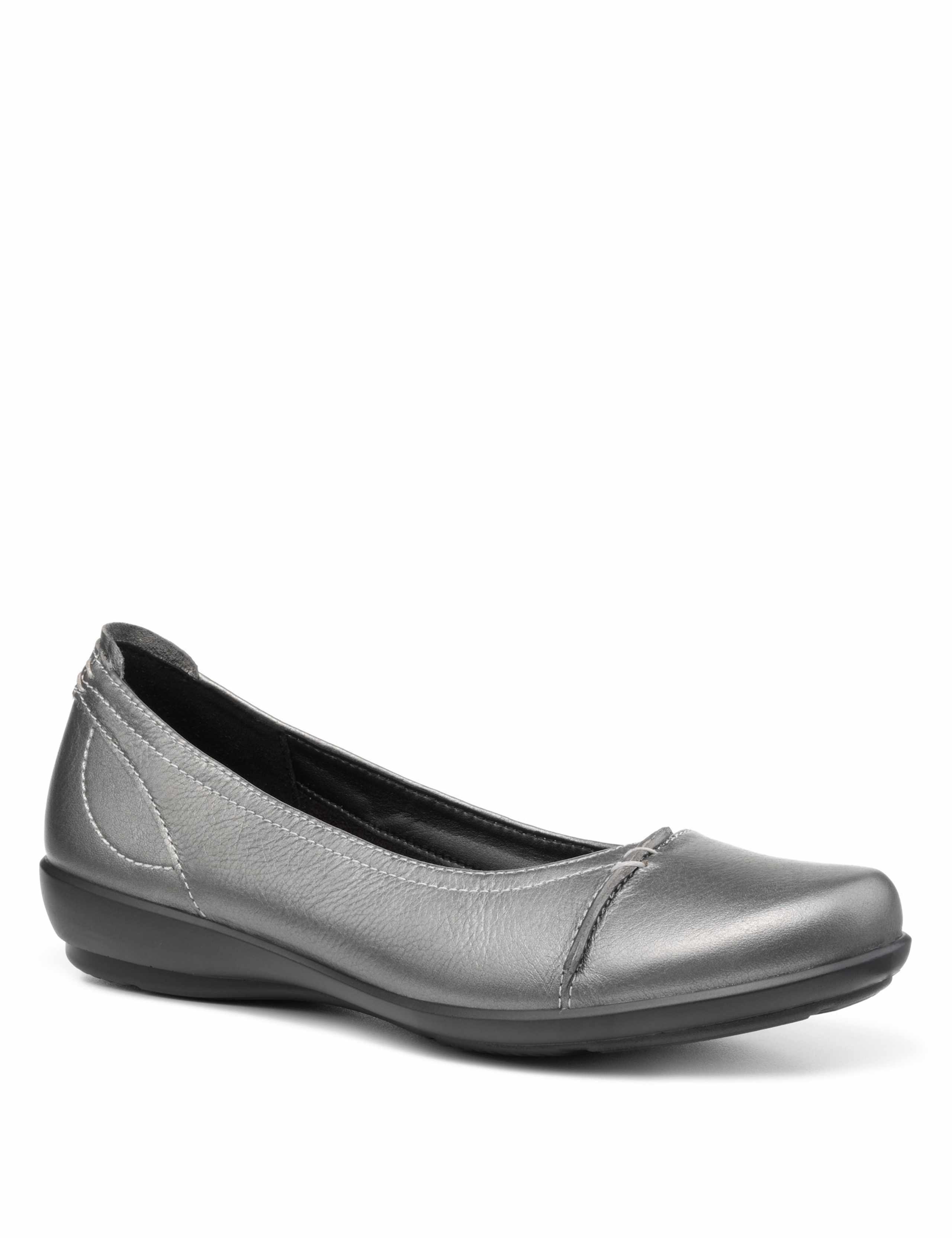 Robyn II Wide Fit Leather Ballet Pumps 2 of 4