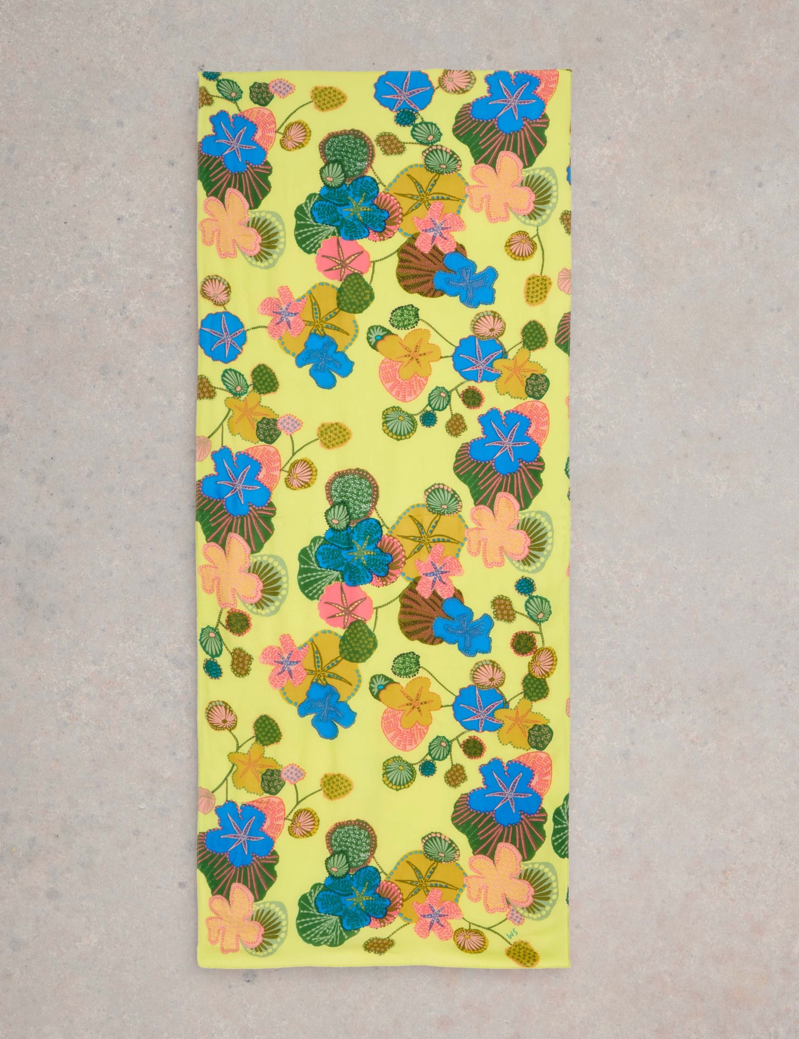 Printed Floral Scarf 2 of 3