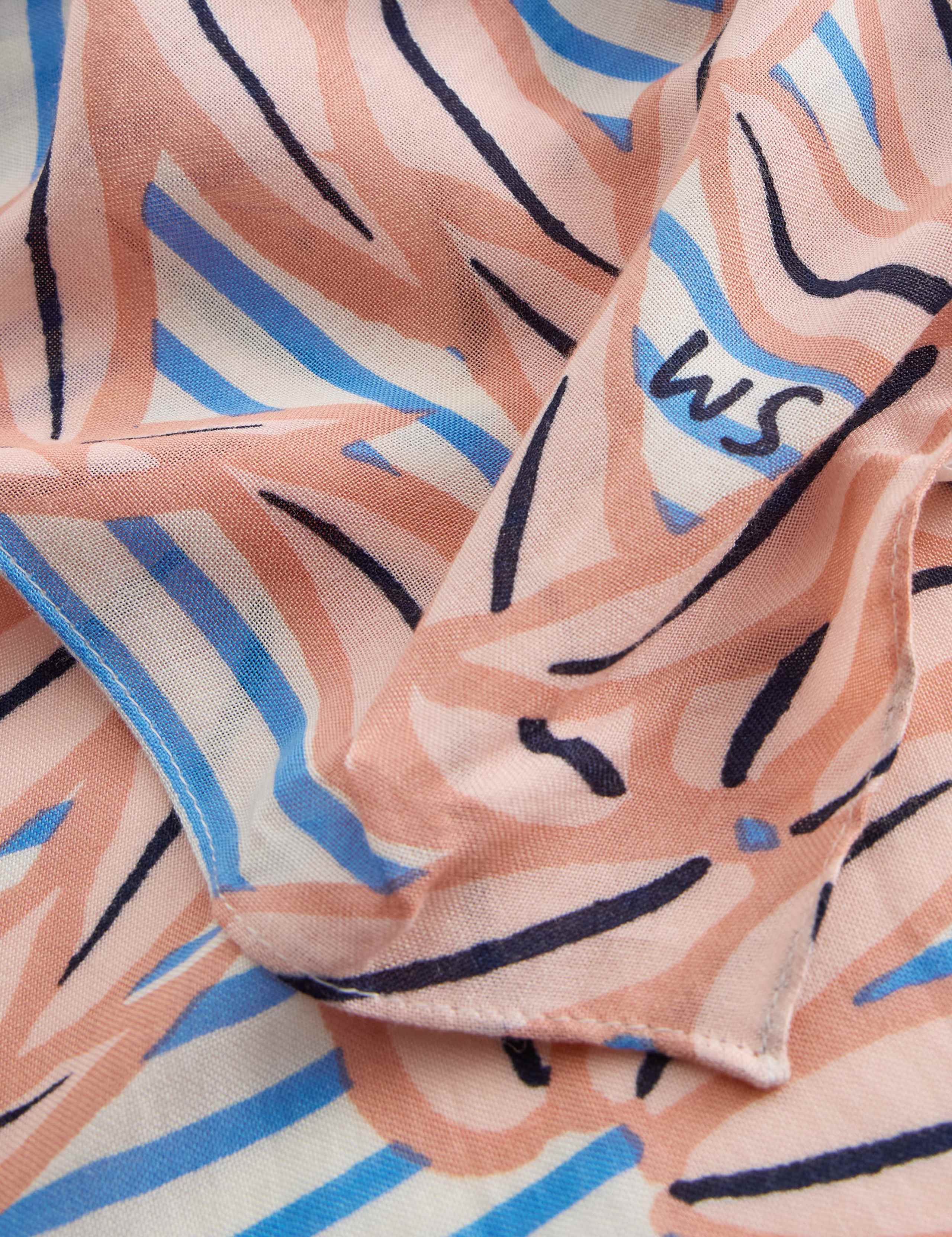 Leaf Print Scarf 3 of 3