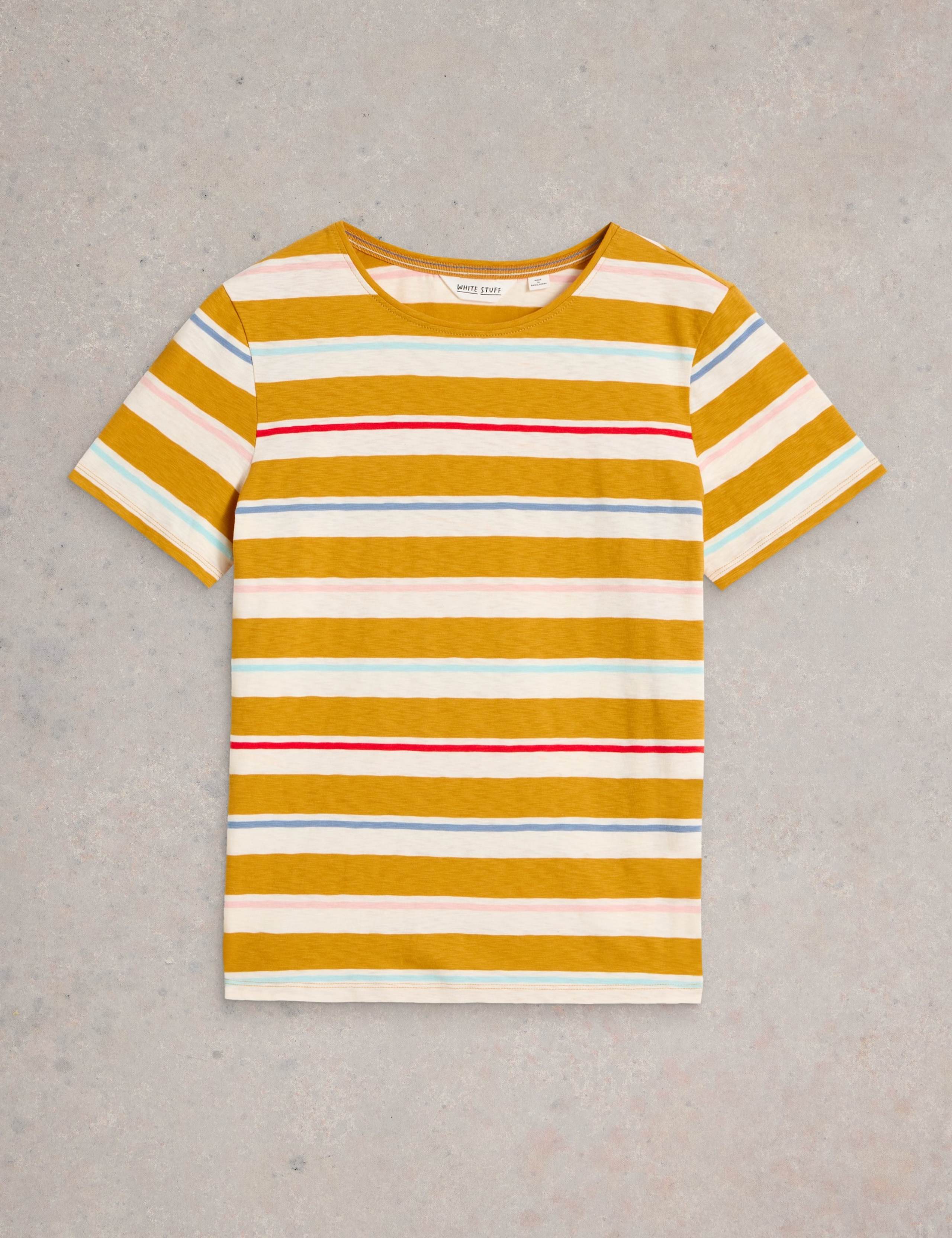 Pure Cotton Striped T-Shirt 2 of 6