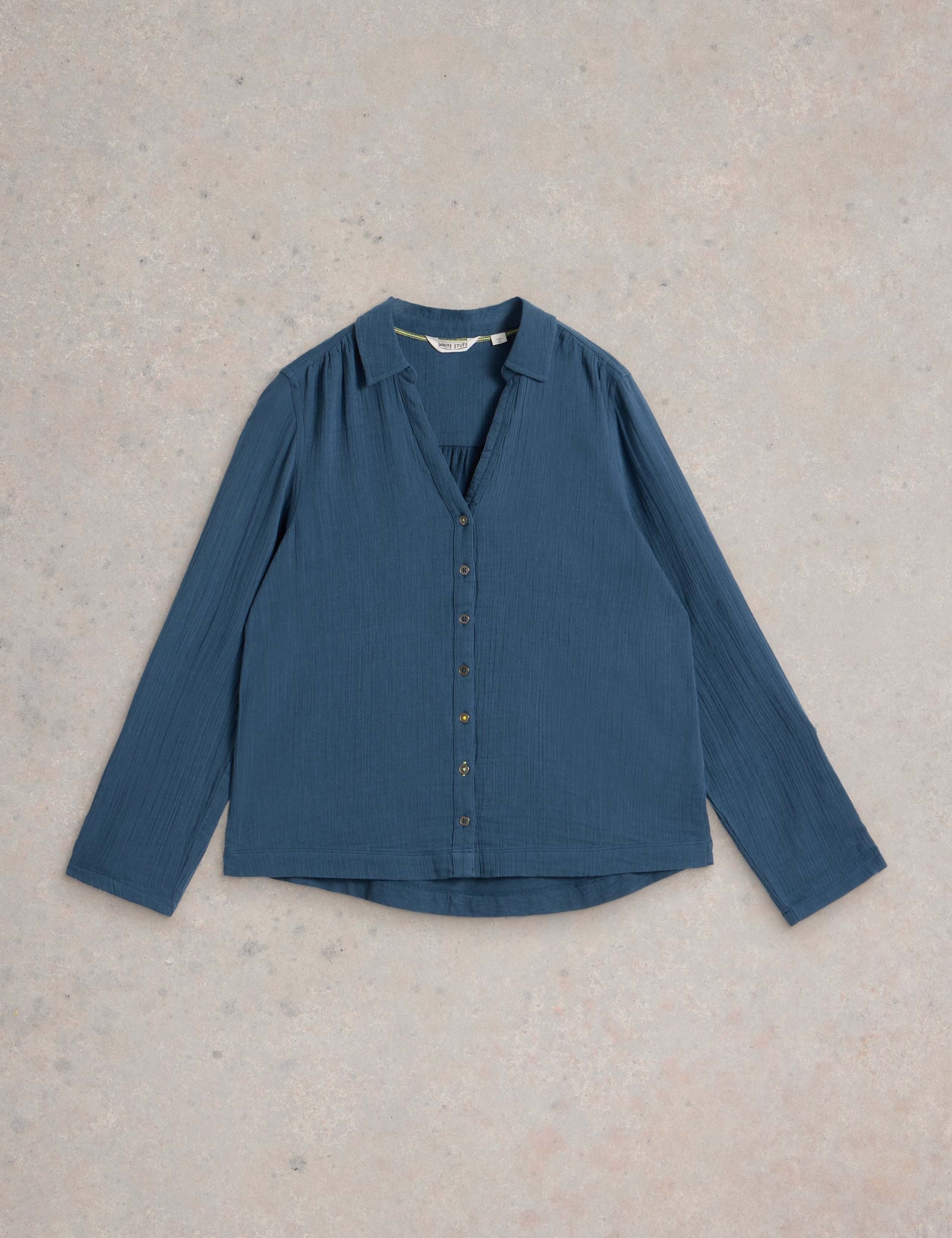 Pure Cotton Collared Shirt 2 of 6