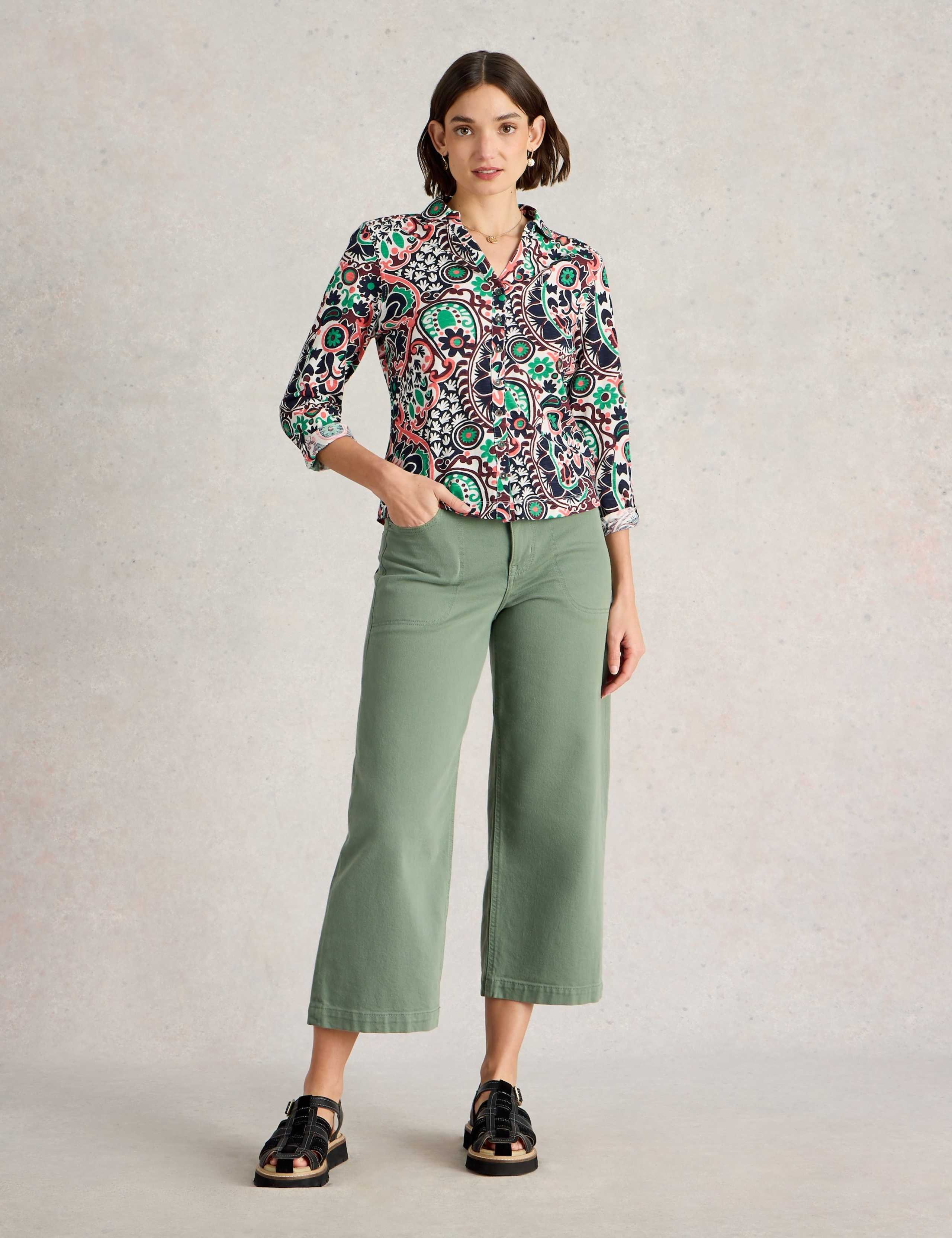 Pure Cotton Jersey Printed Shirt 3 of 6