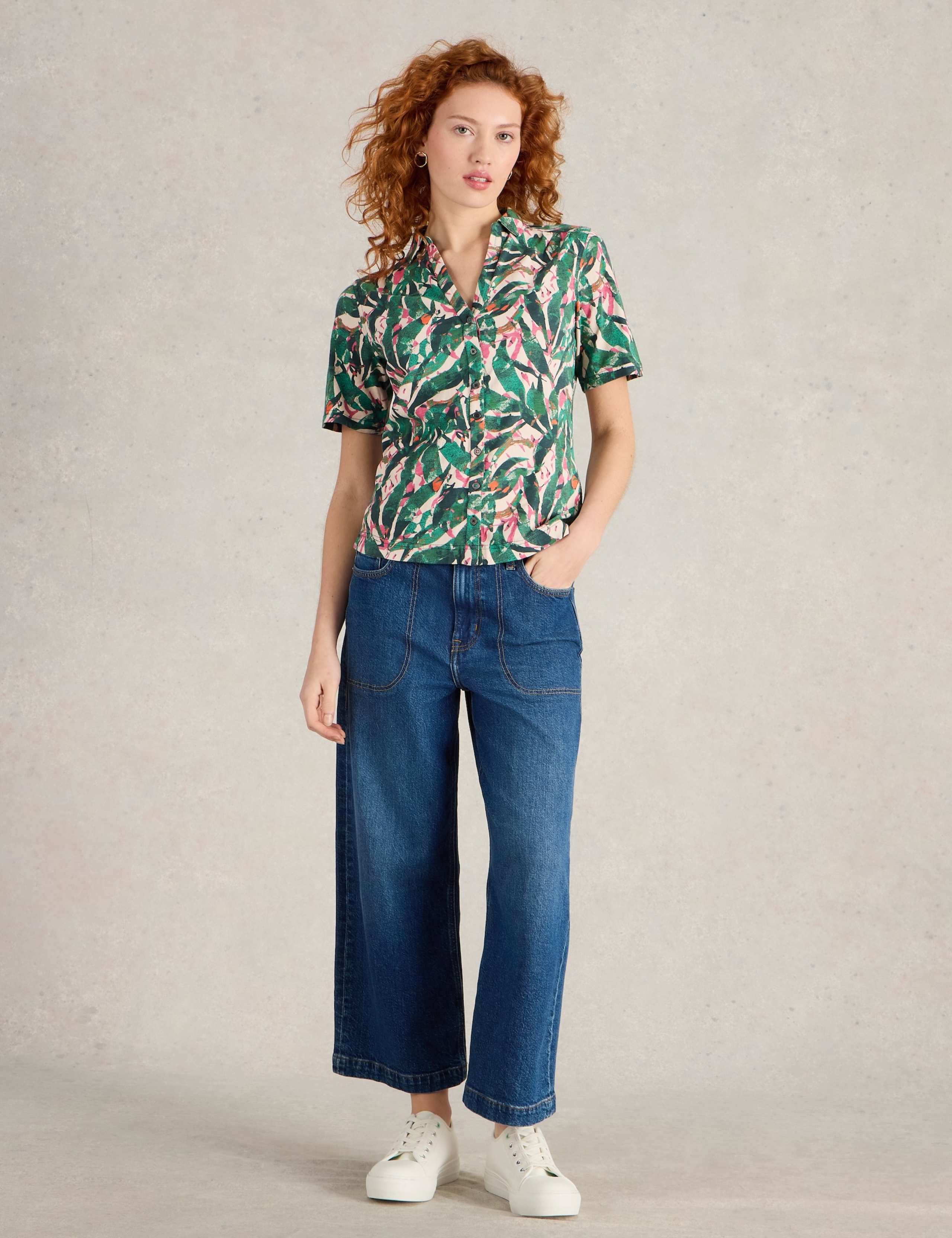 Pure Cotton Jersey Printed Shirt 3 of 6