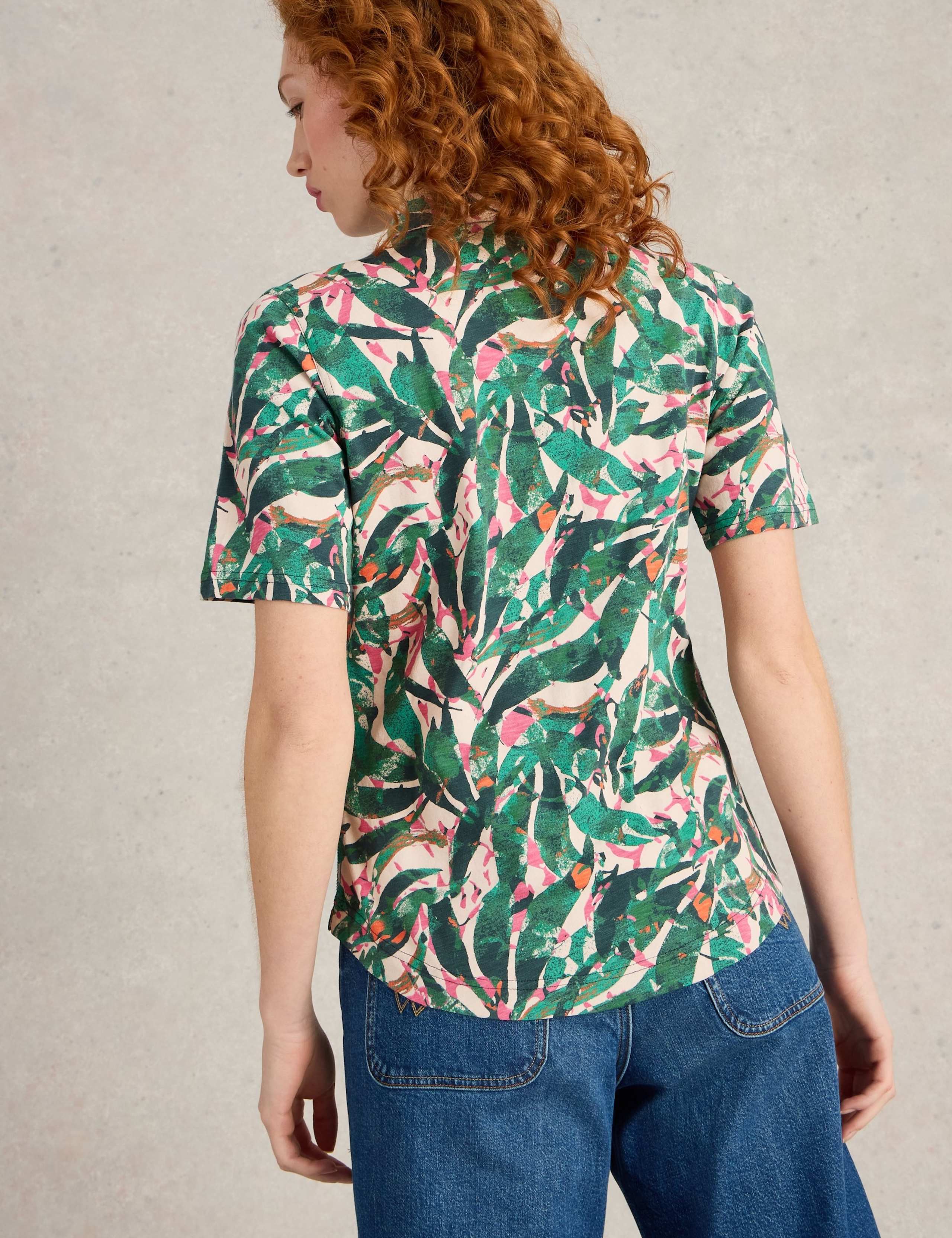 Pure Cotton Jersey Printed Shirt 4 of 6