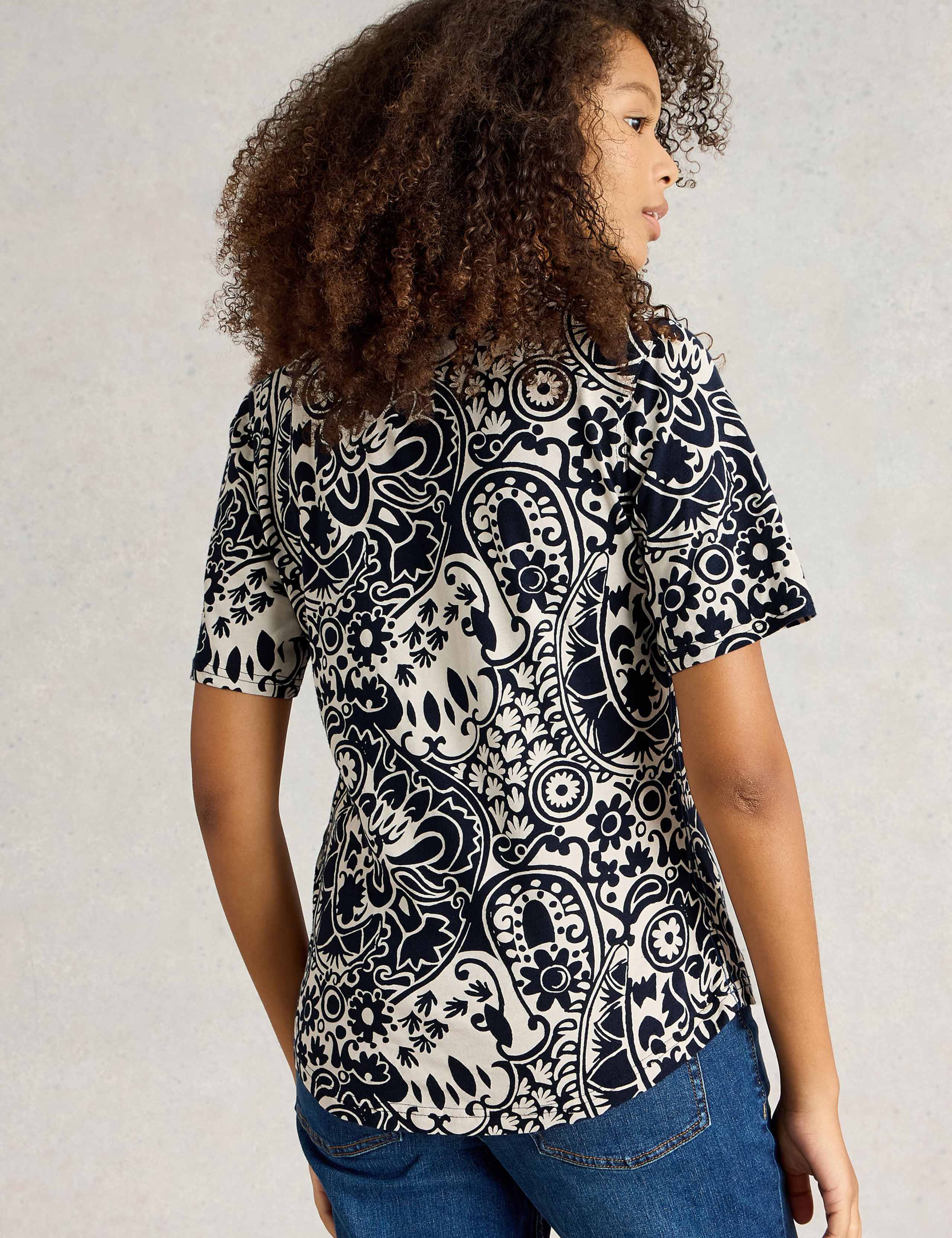 Pure Cotton Printed Collared Shirt 4 of 6