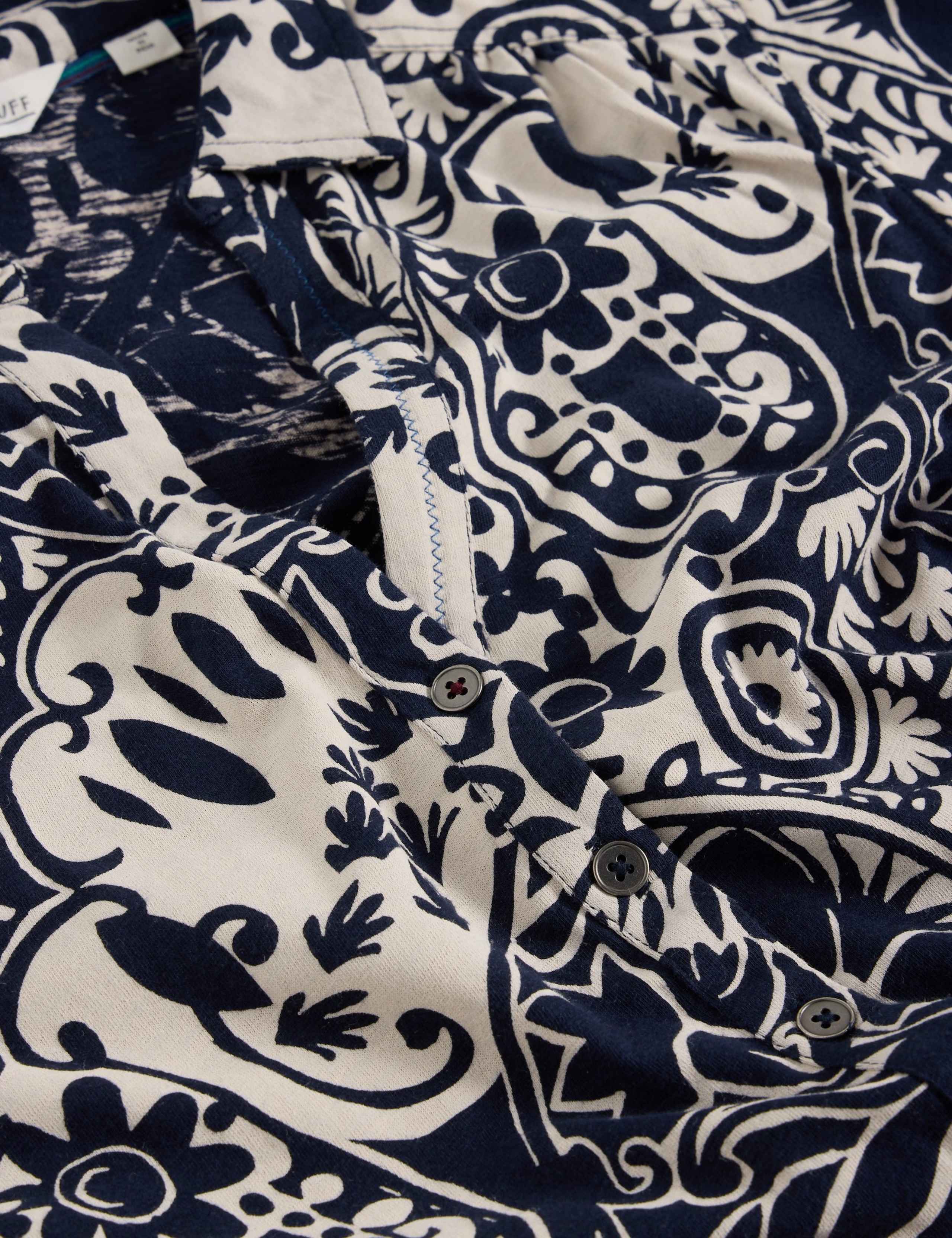 Pure Cotton Printed Collared Shirt 6 of 6