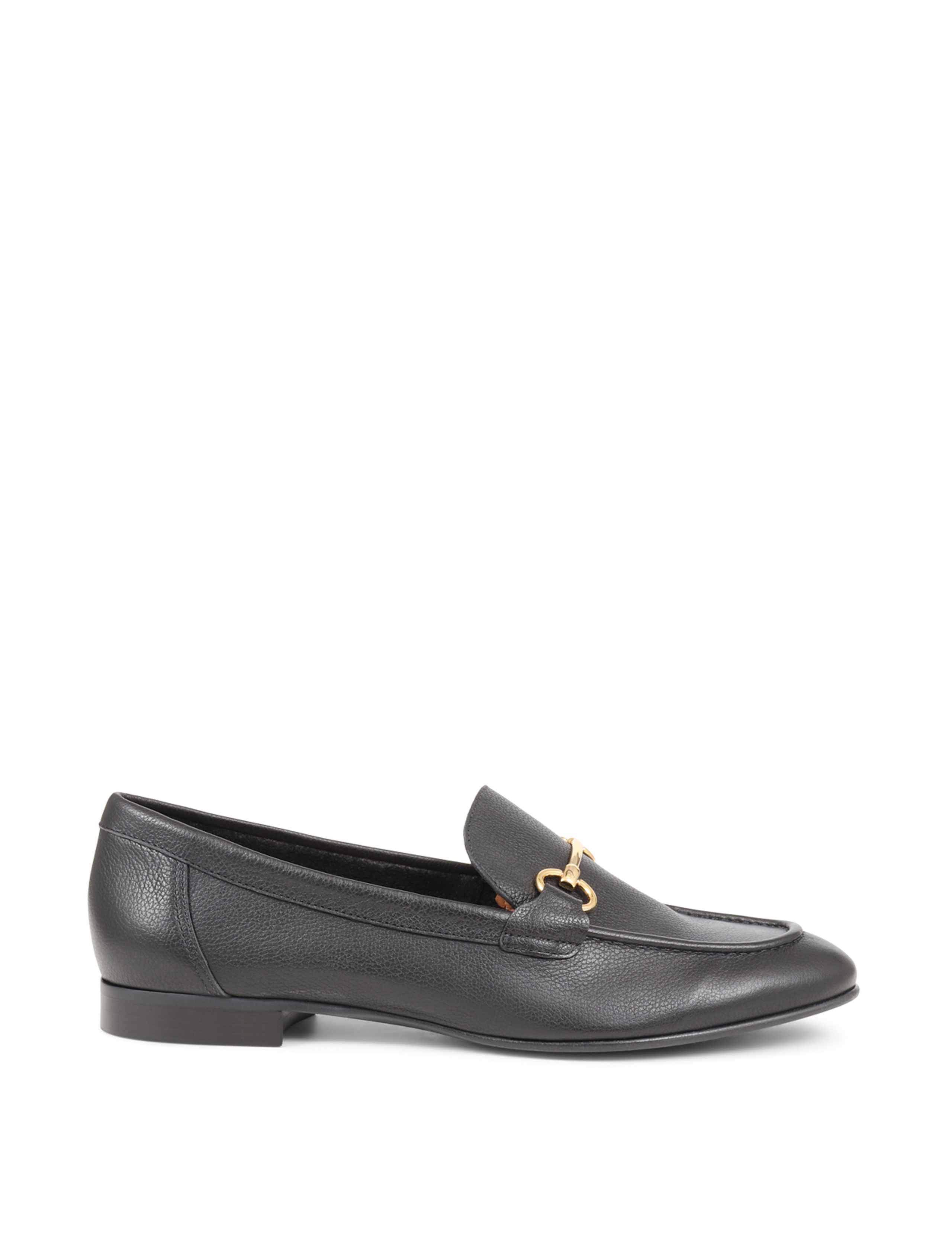 Leather Bar Slip On Loafers 2 of 7