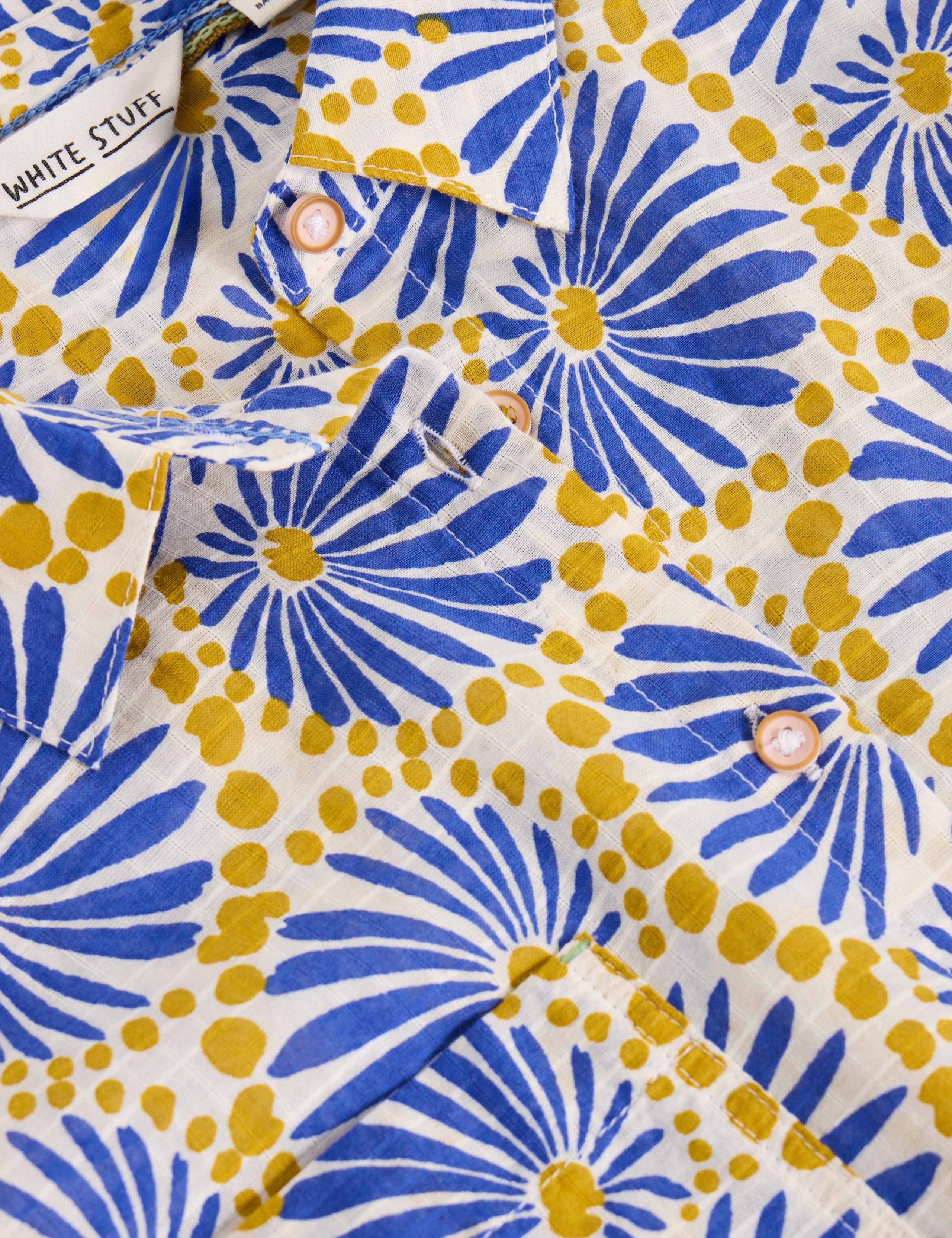 Pure Cotton Printed Button Through Shirt 6 of 6
