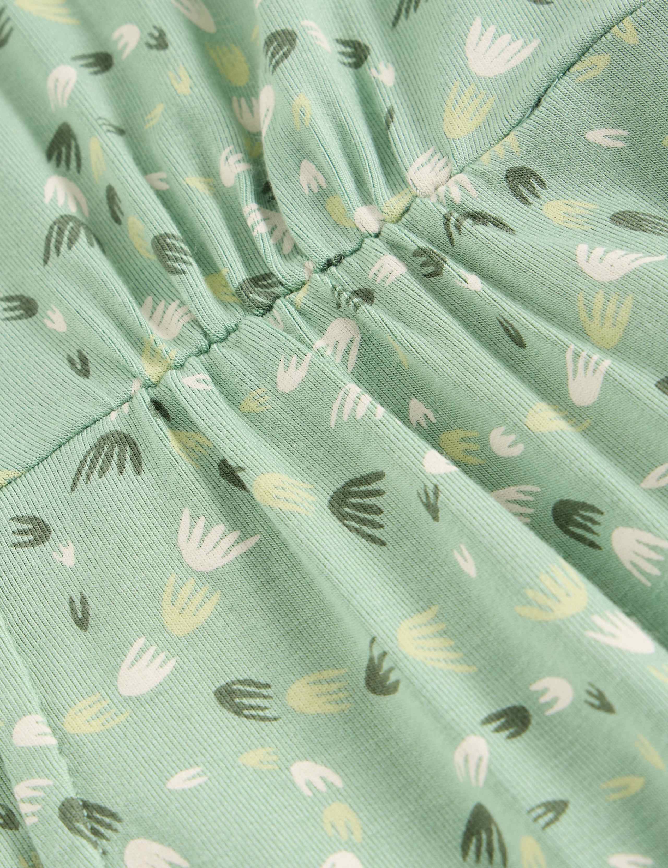 Jersey Printed Knee Length Shift Dress 6 of 6