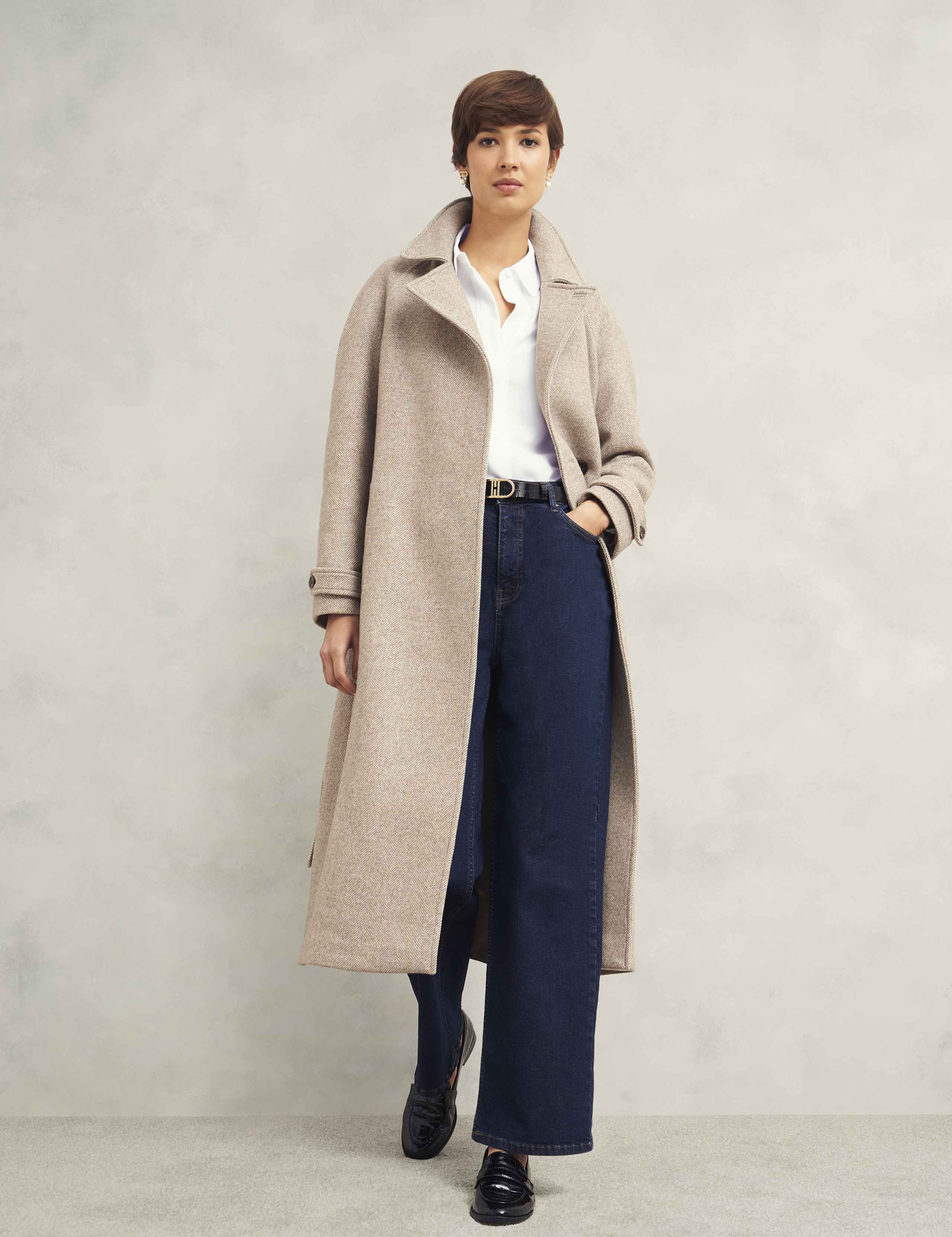 Collared Blouson Sleeve Shirt 6 of 7