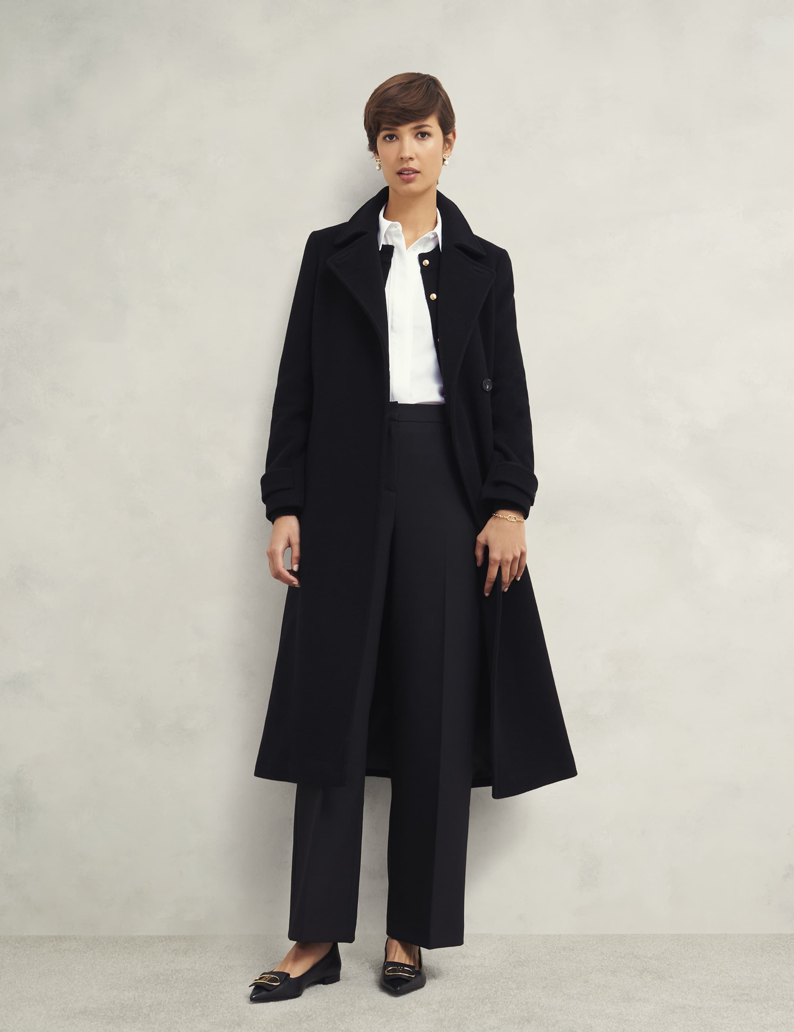 Collared Blouson Sleeve Shirt 7 of 7