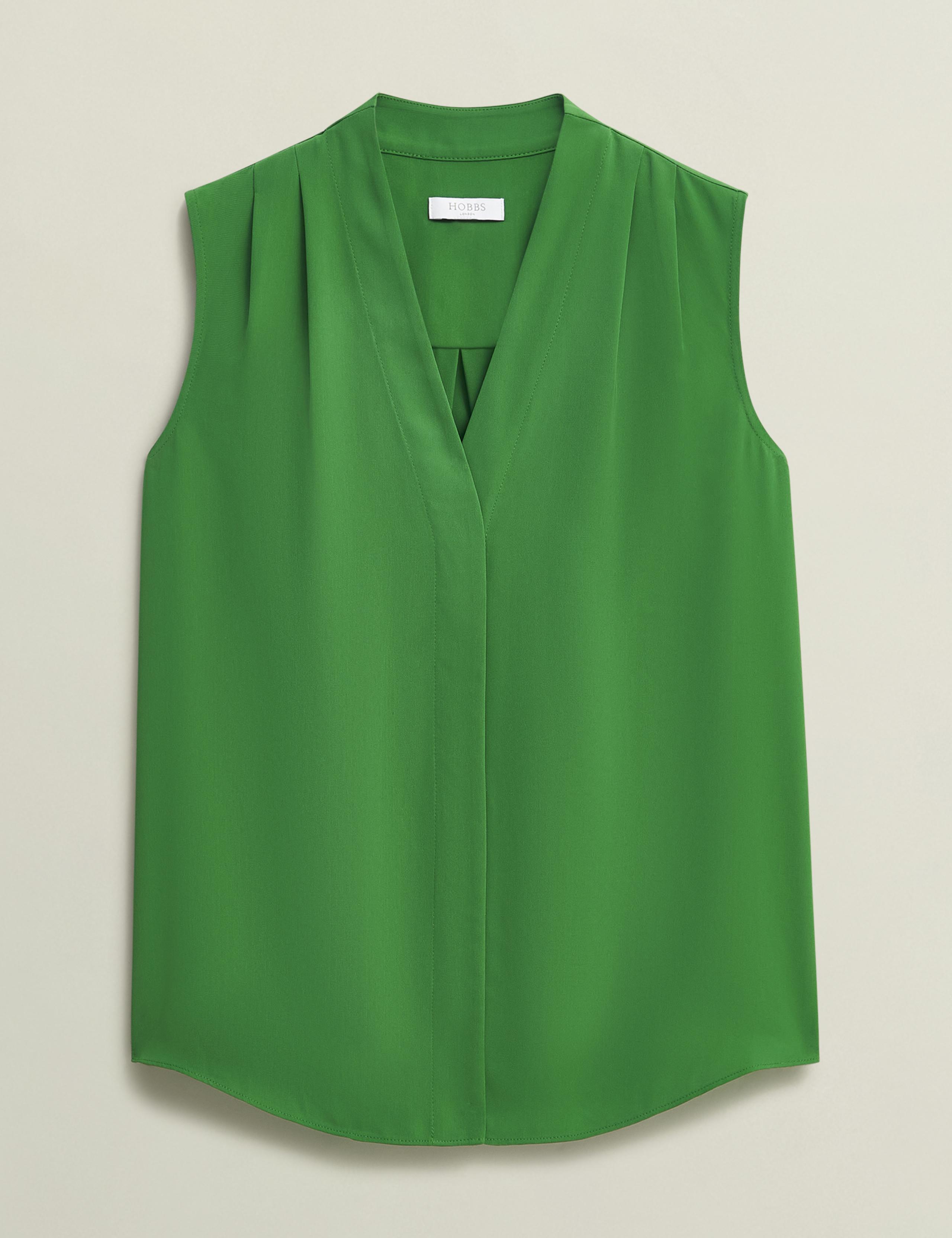 V-Neck Sleeveless Blouse 2 of 5