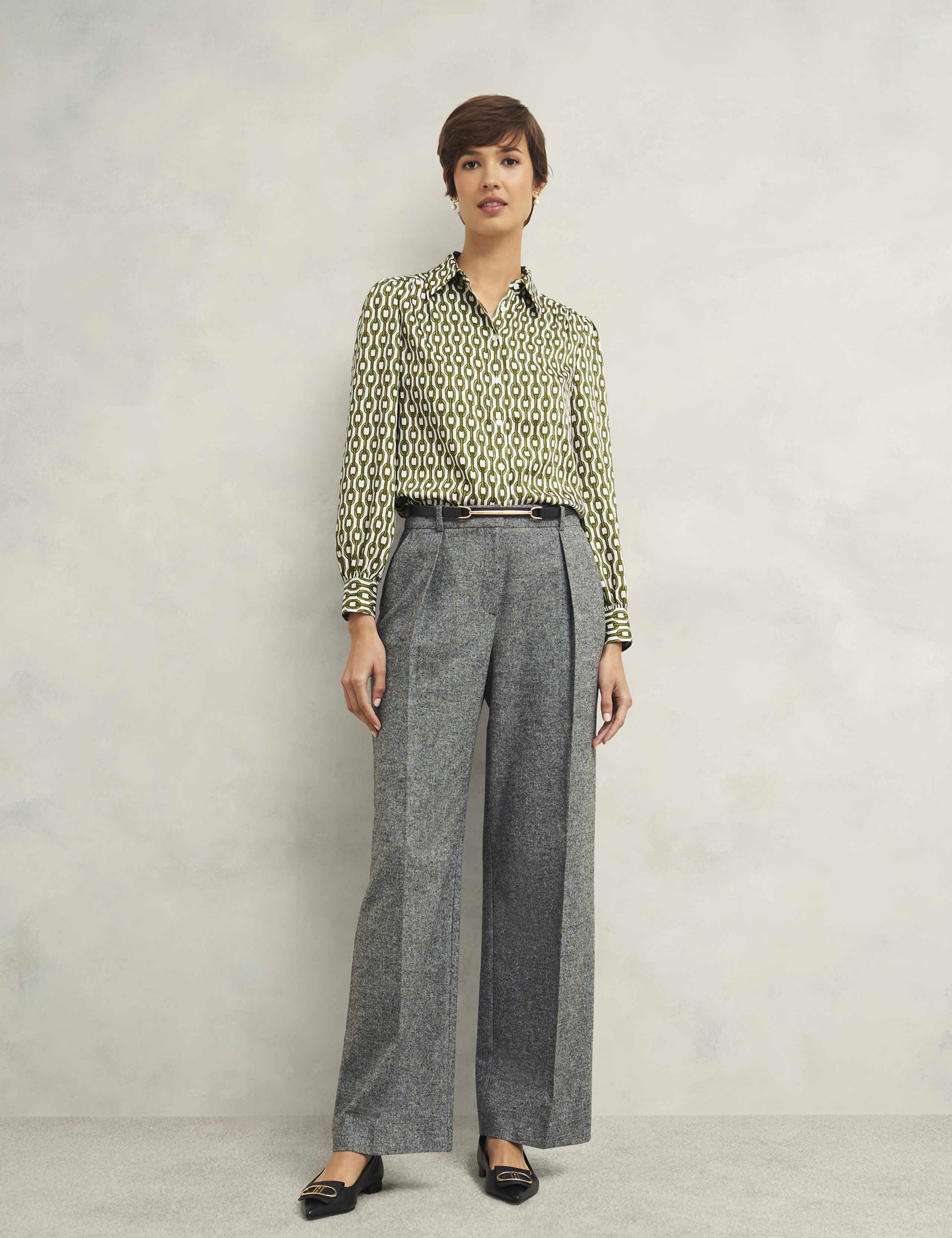 Printed Collared Button Through Shirt 3 of 12