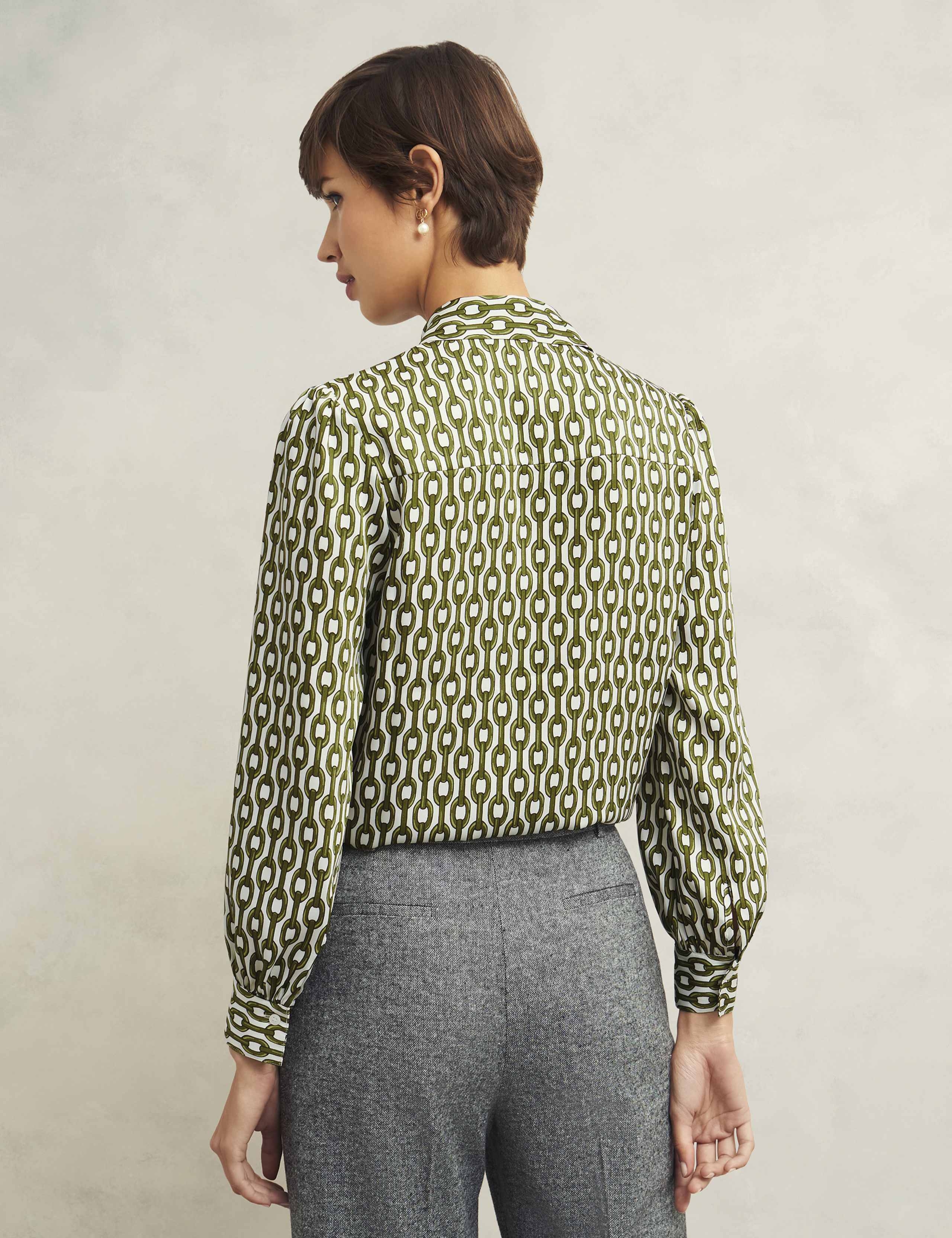 Printed Collared Button Through Shirt 4 of 12