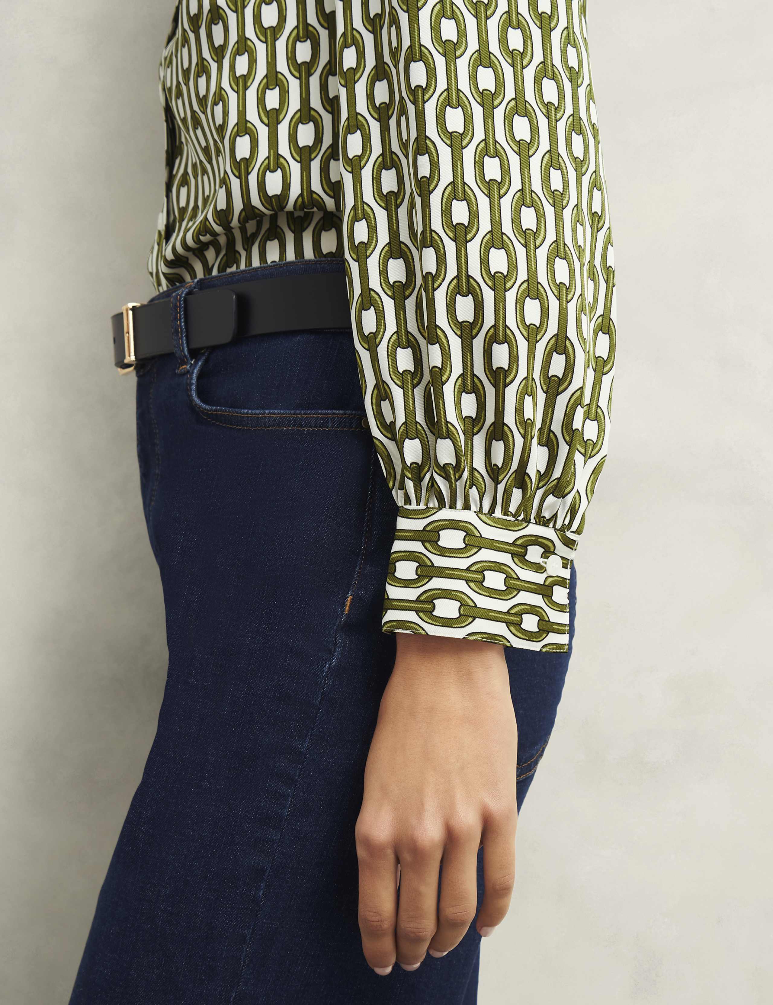 Printed Collared Button Through Shirt 10 of 12