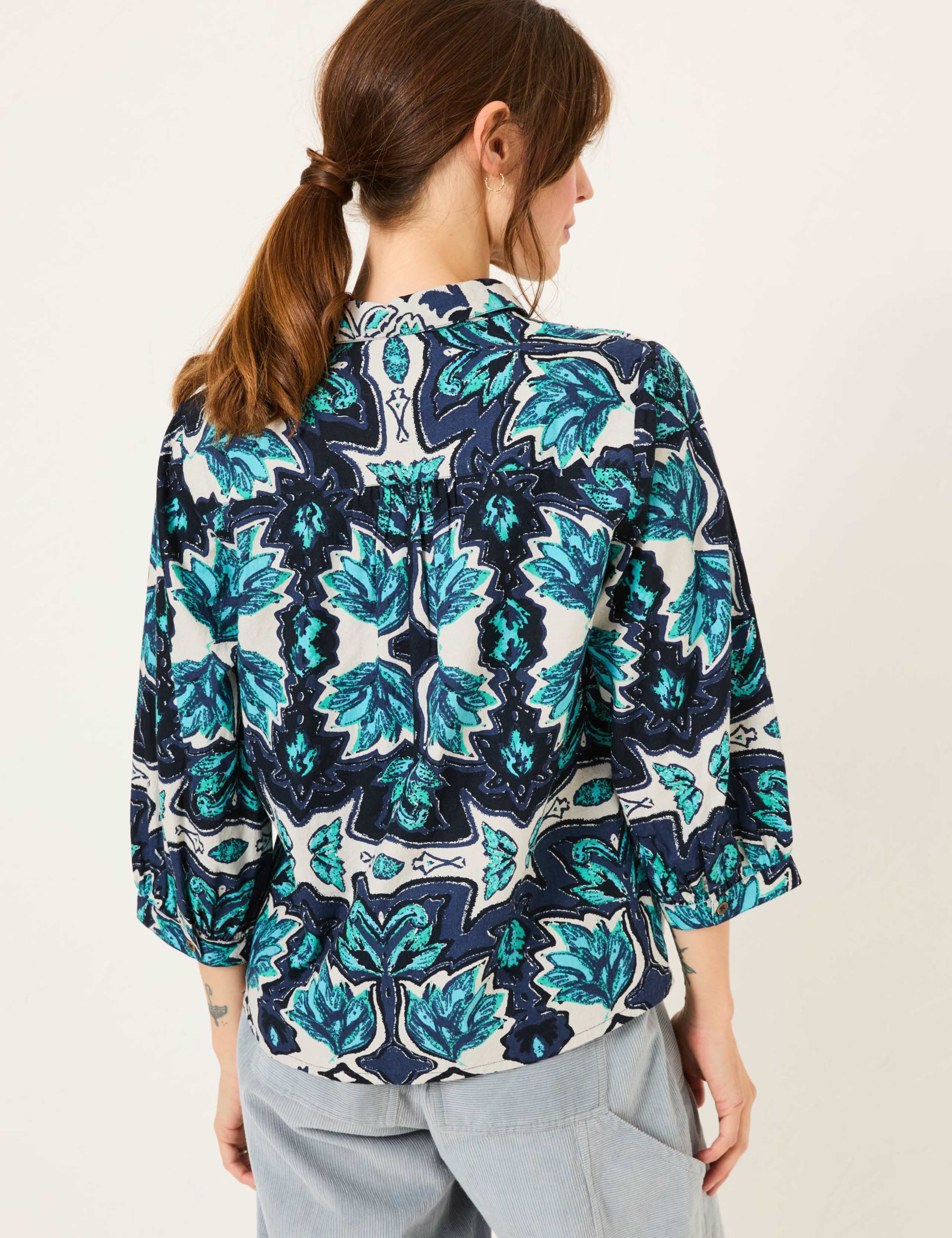 Pure Cotton Printed Shirt 4 of 5