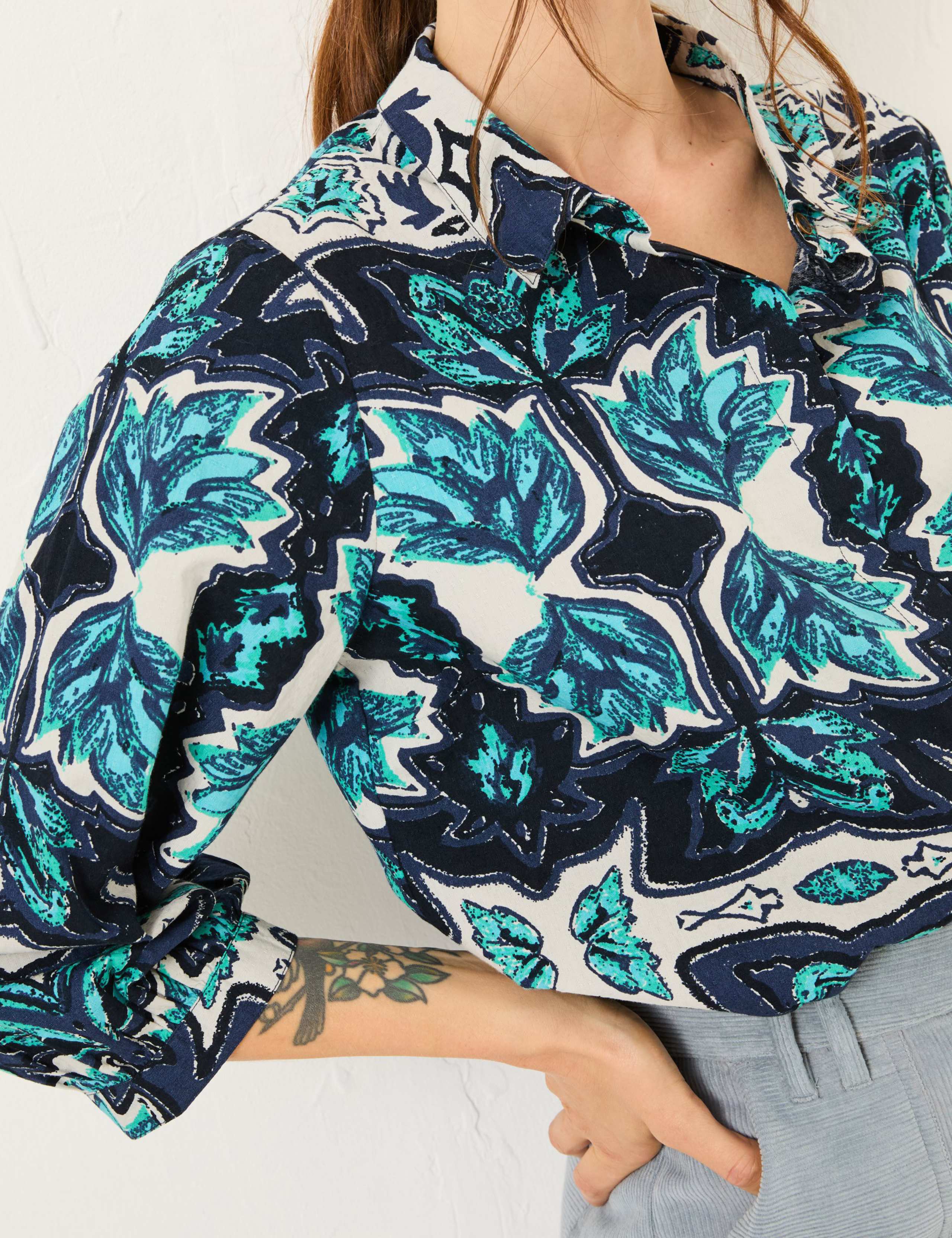 Pure Cotton Printed Shirt 5 of 5