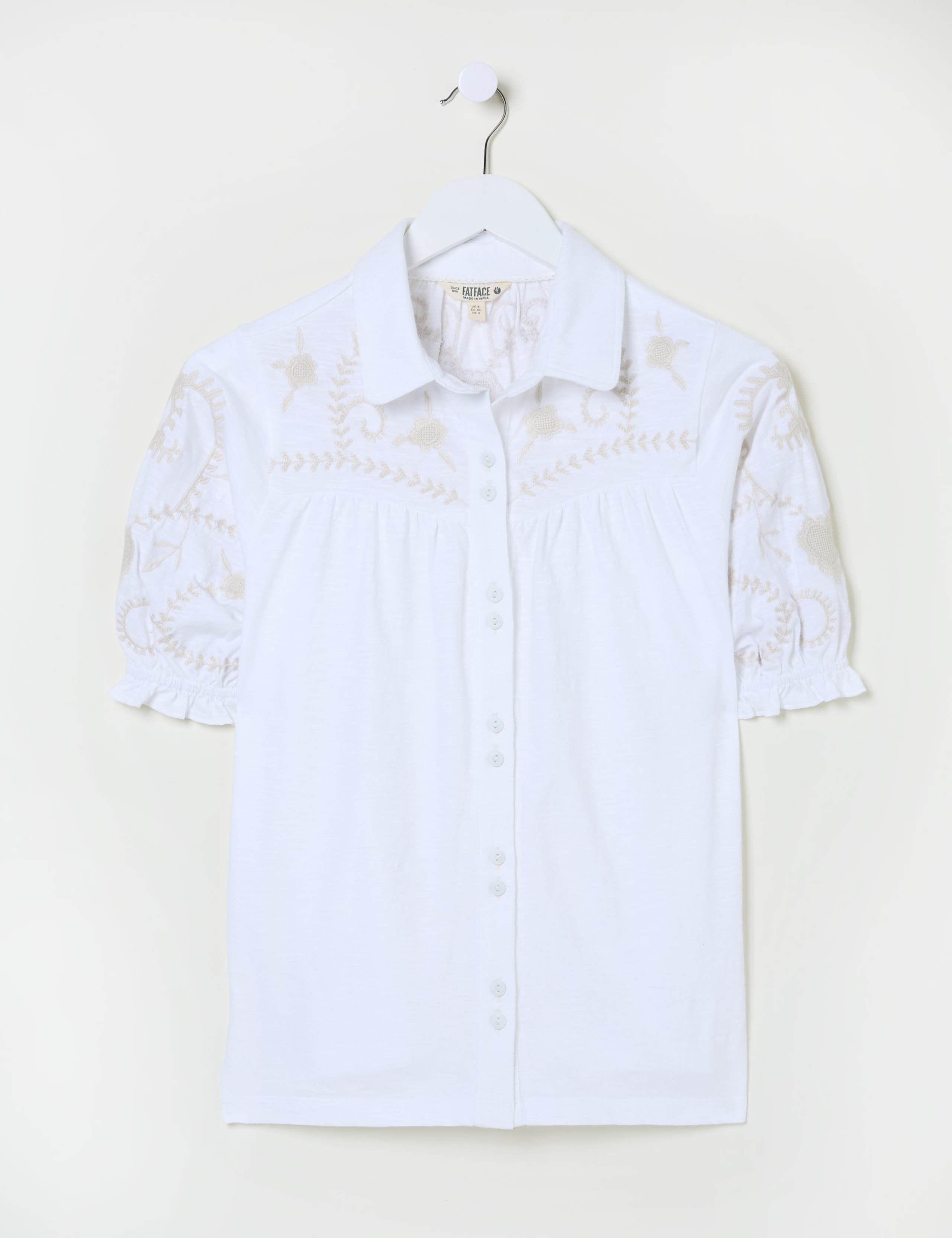Pure Cotton Embroidered Shirt 2 of 5