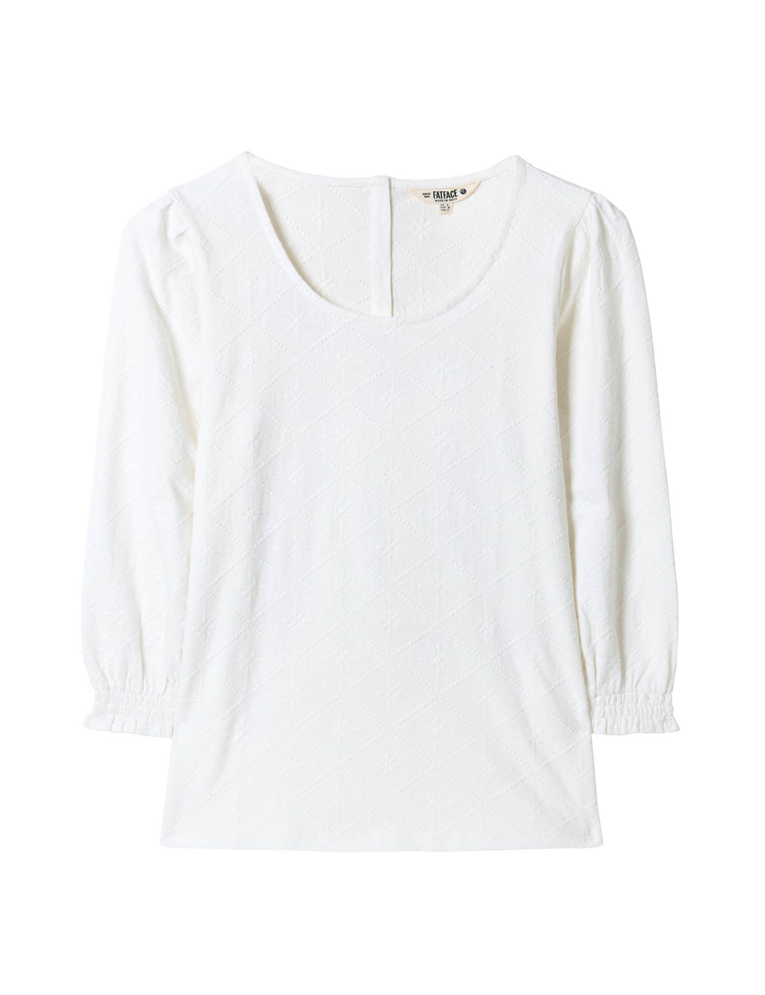Pure Cotton Broderie Top 2 of 5