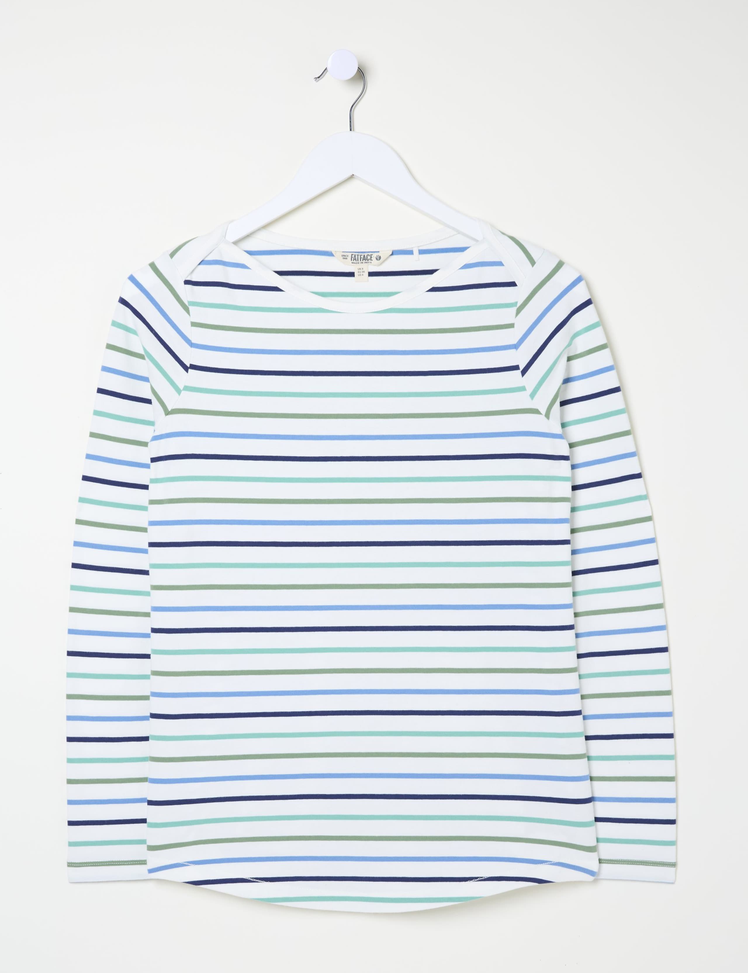 Cotton Rich Striped Top 2 of 5