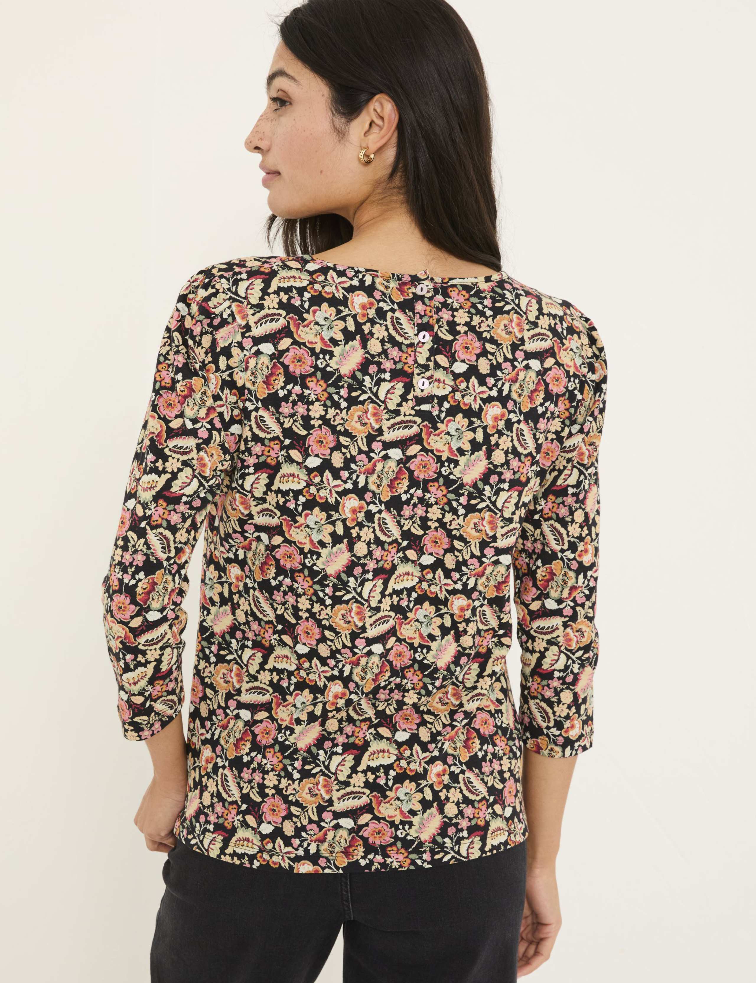 Cotton Rich Floral Top 3 of 5
