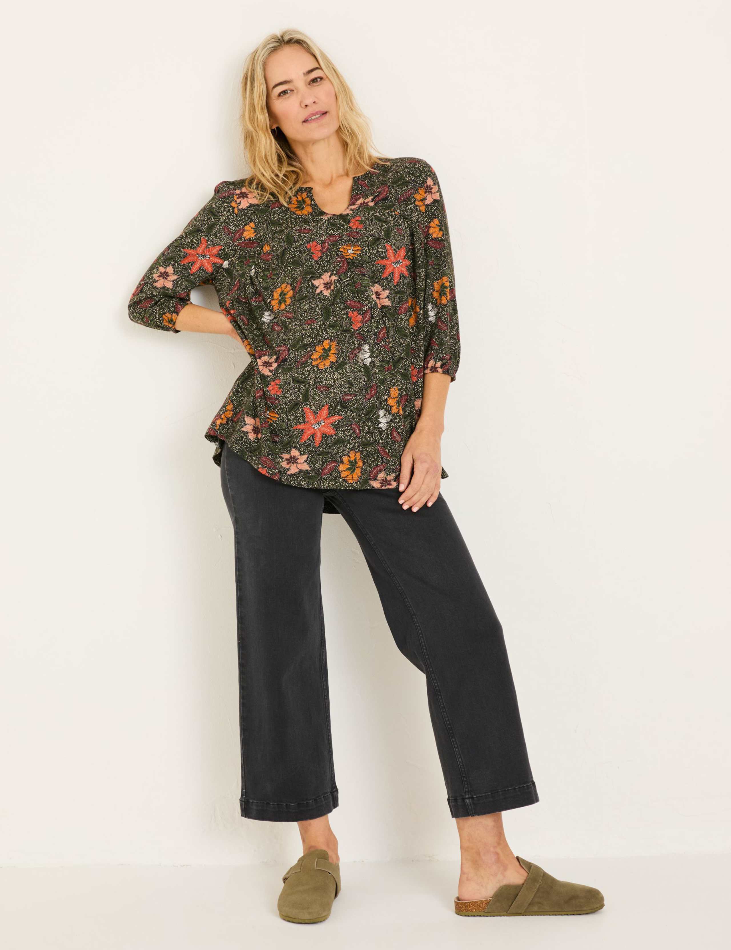 Cotton Rich Floral Tunic 3 of 5