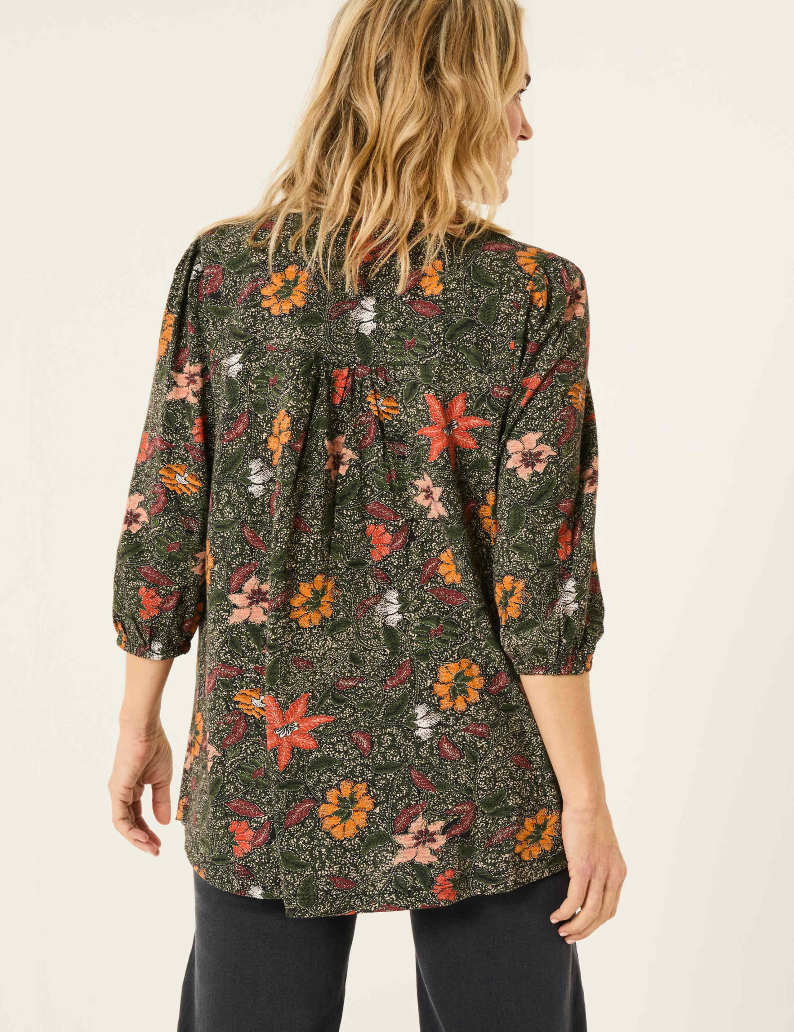 Cotton Rich Floral Tunic 4 of 5