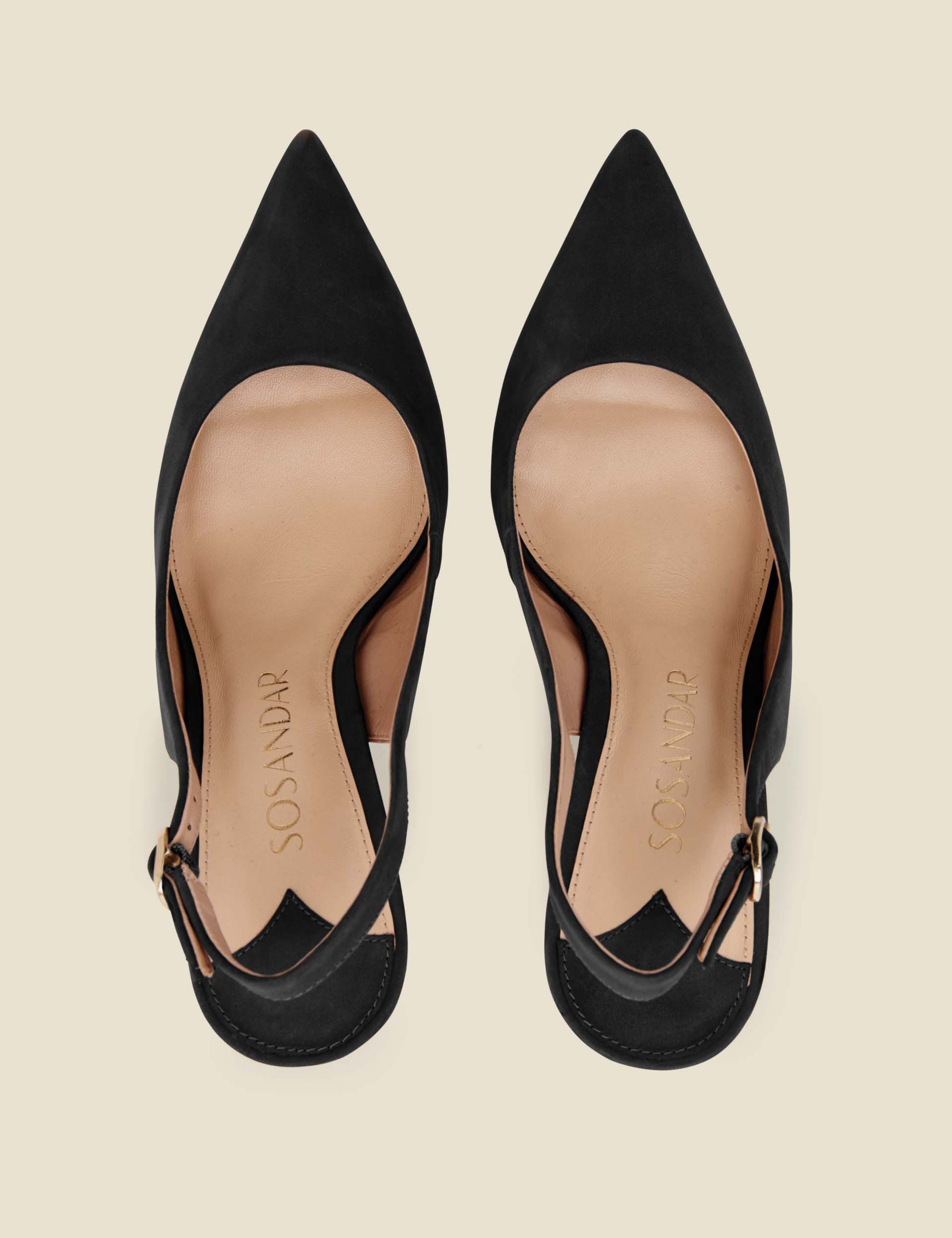 Suede Stiletto Heel Pointed Court Shoes 2 of 3