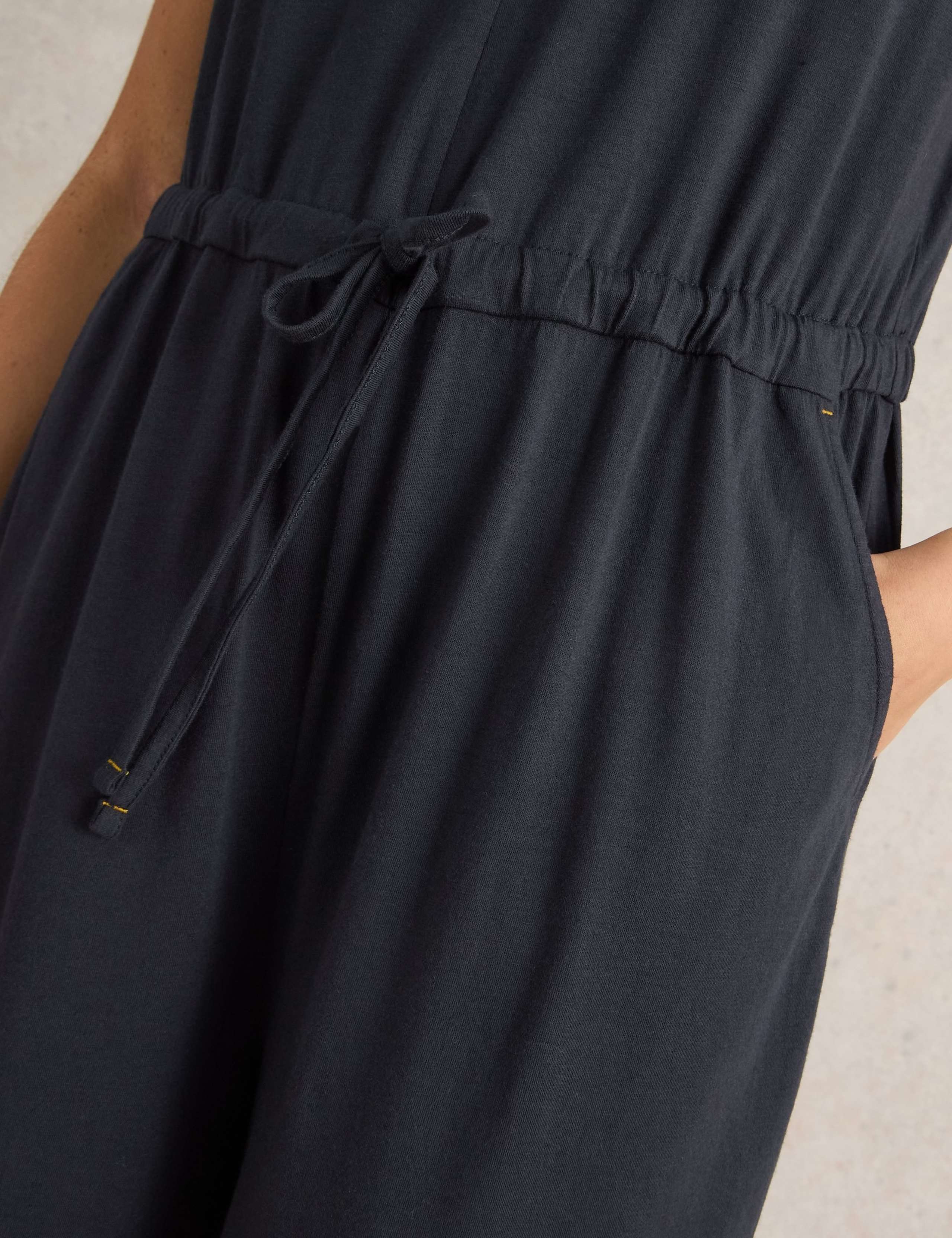 Cotton Rich Jersey Wide Leg Jumpsuit 5 of 9