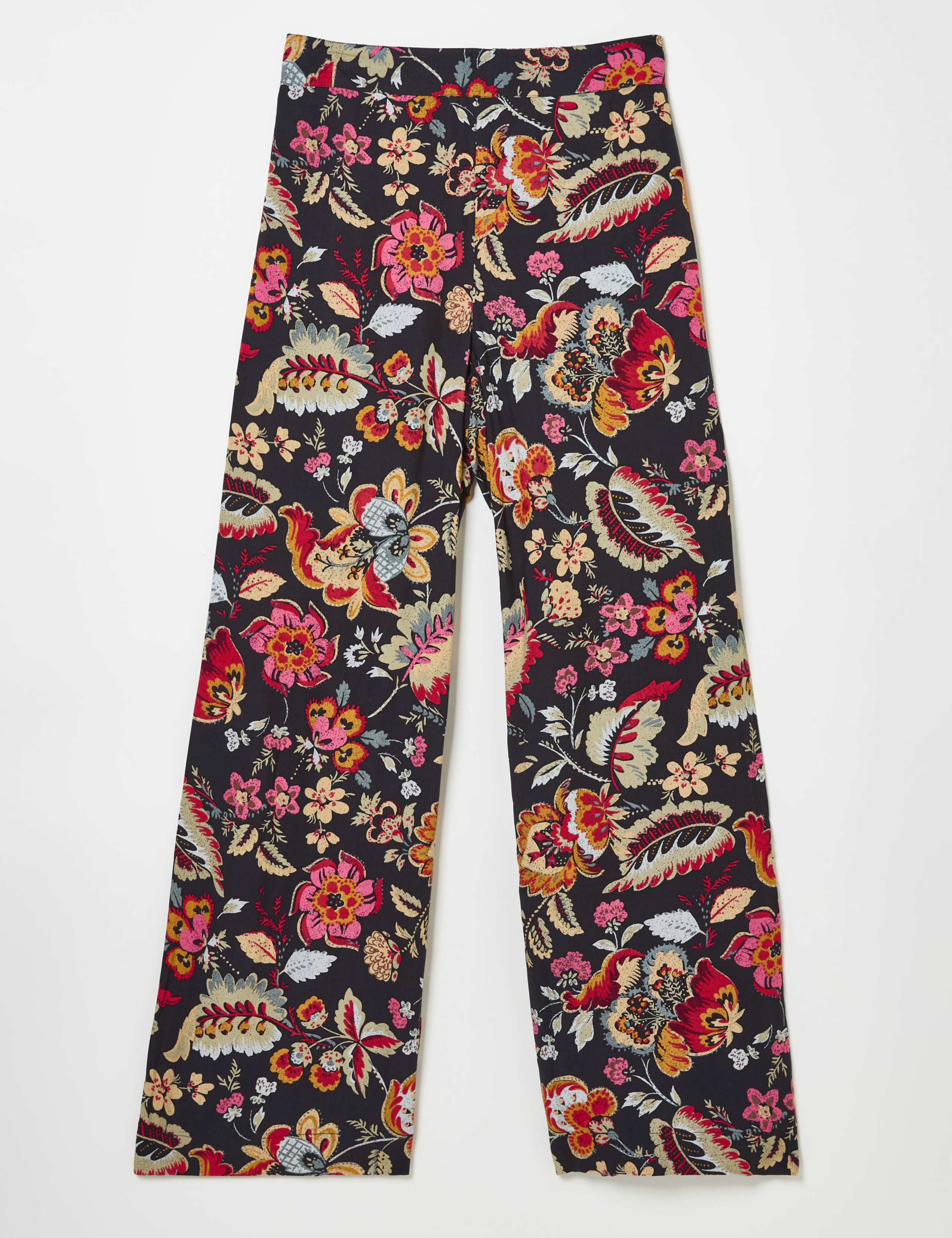 Floral Wide Leg Trousers 2 of 5