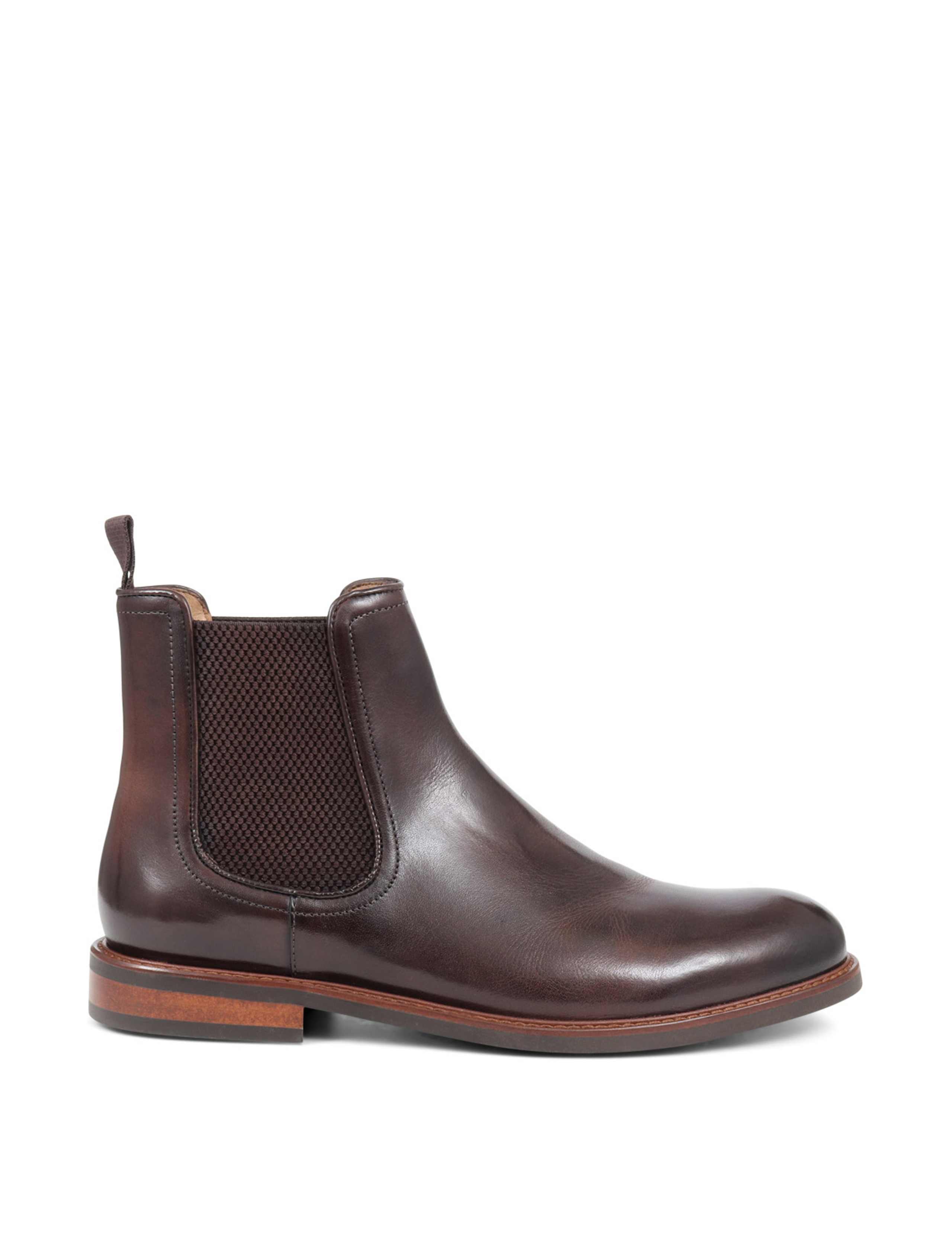 Leather Slip-On Chelsea Boots 2 of 7