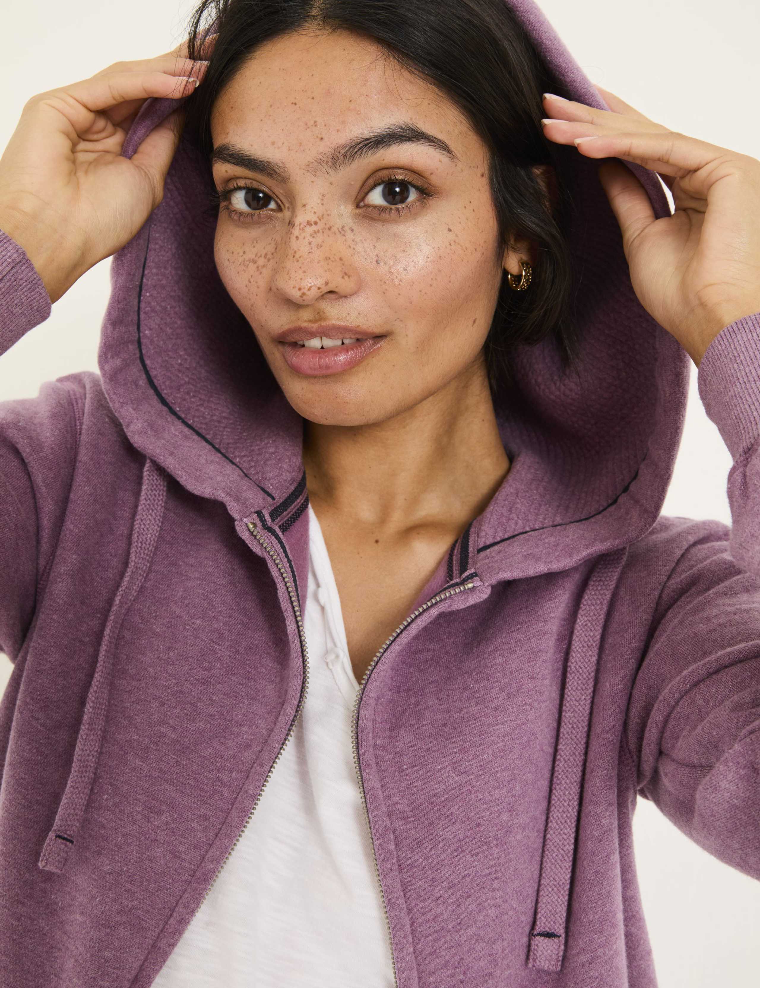 Cotton Rich Zip Up Hoodie 4 of 5