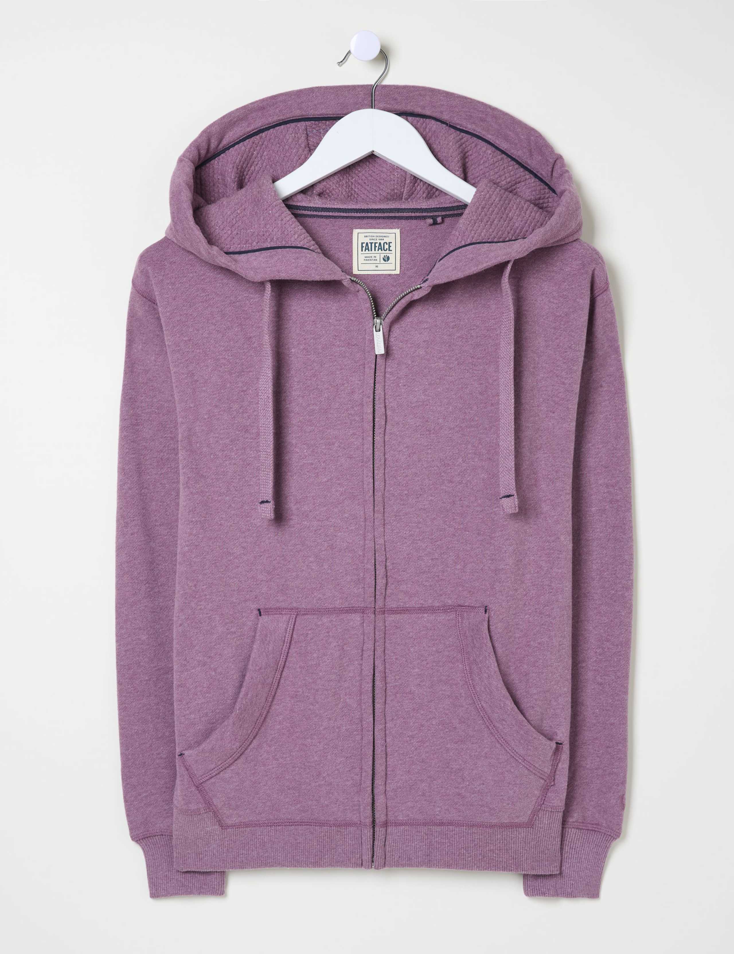 Cotton Rich Zip Up Hoodie 2 of 5
