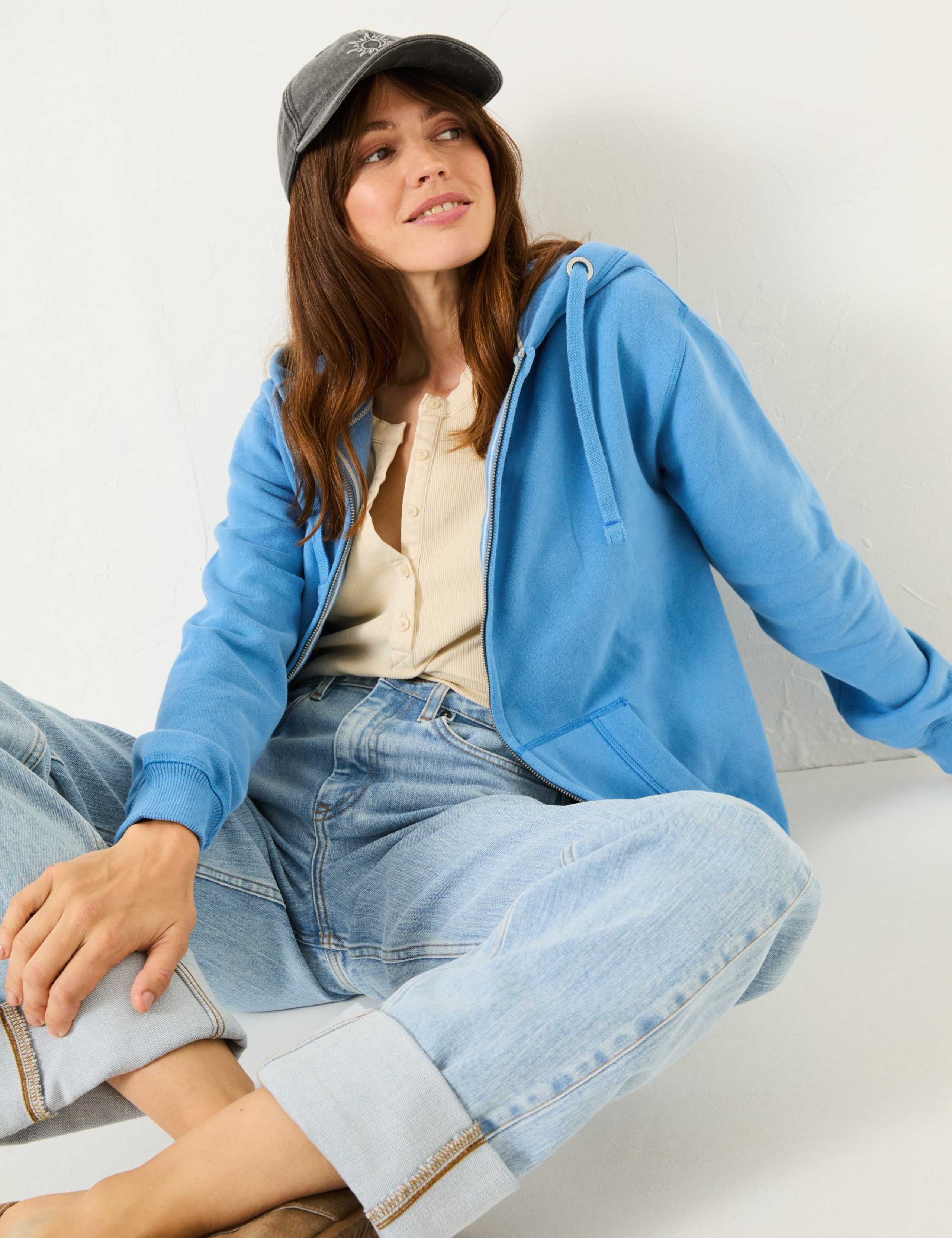 Cotton Rich Zip Up Hoodie 6 of 6