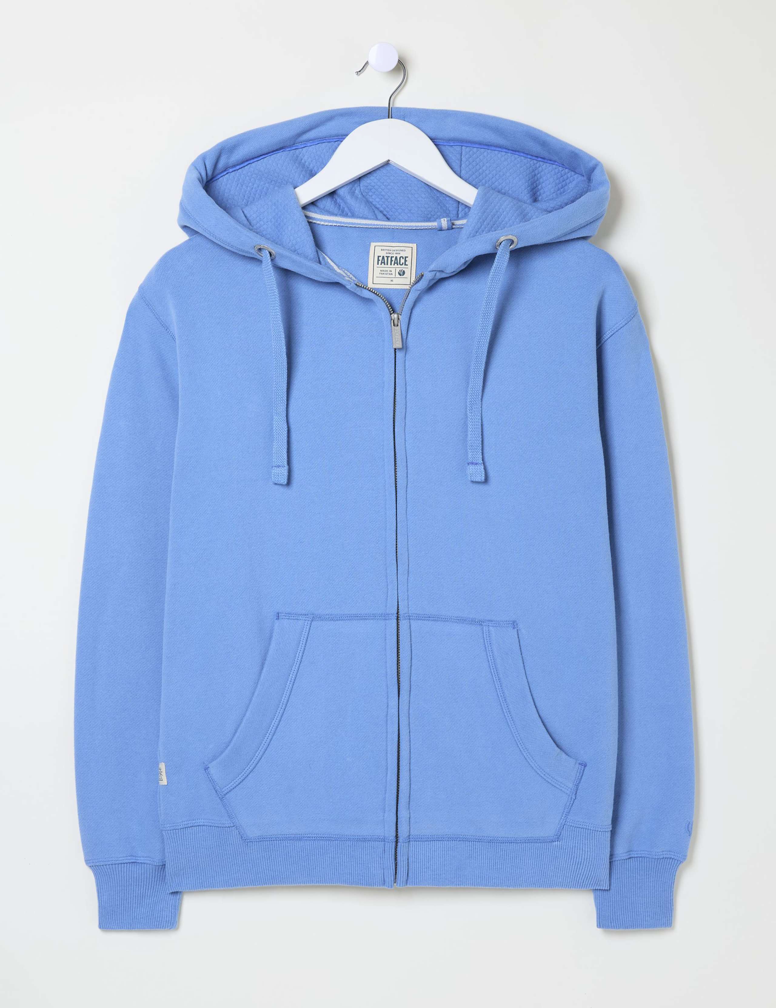 Cotton Rich Zip Up Hoodie 2 of 6