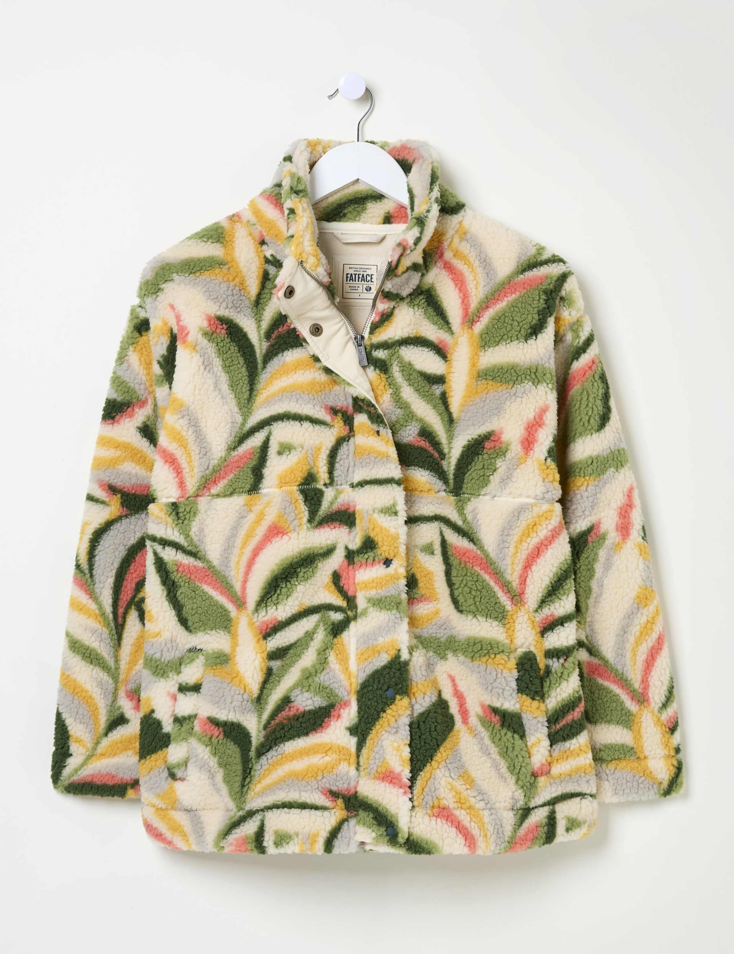 Printed Fleece Jacket 2 of 6