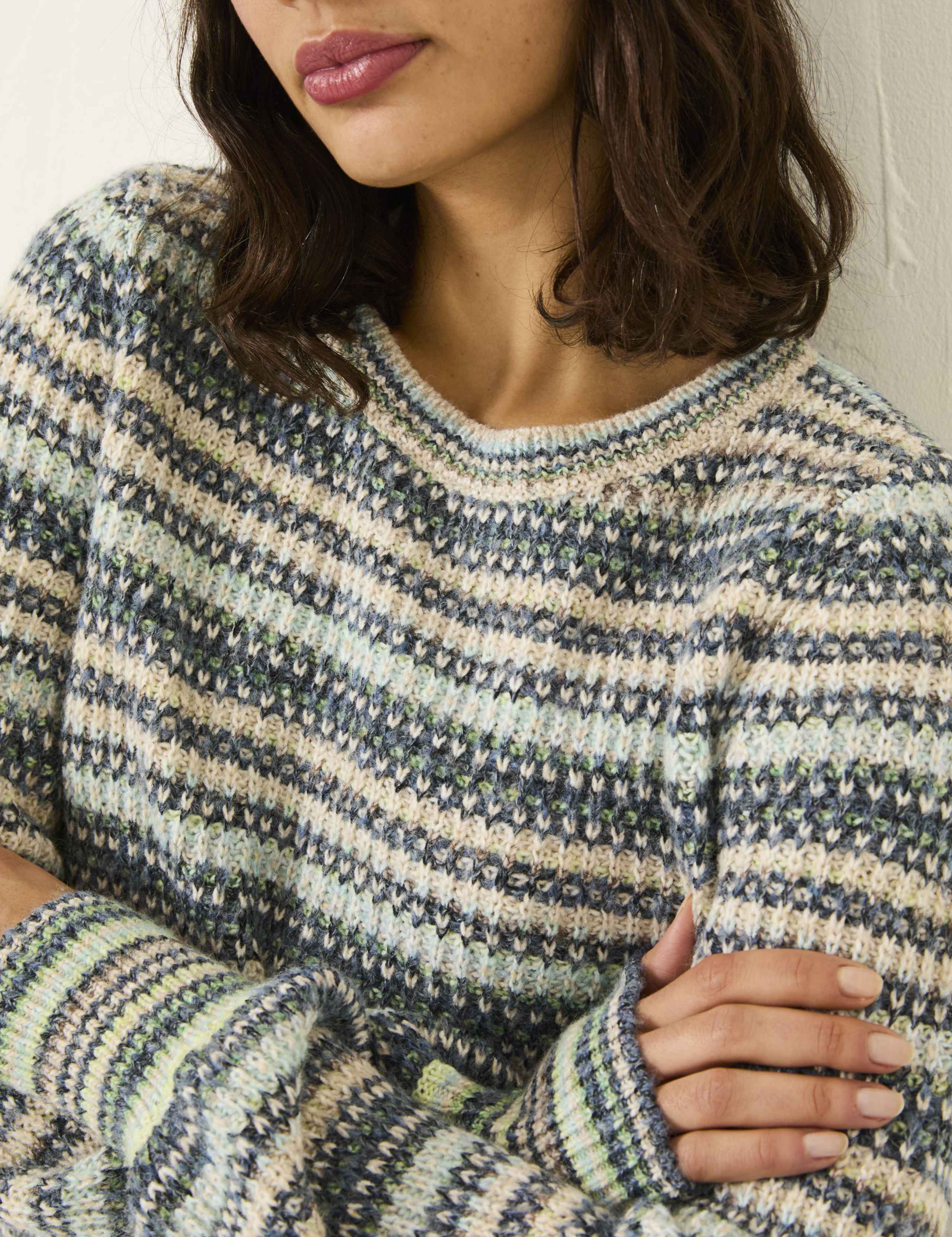 Striped Crew Neck Jumper 5 of 5