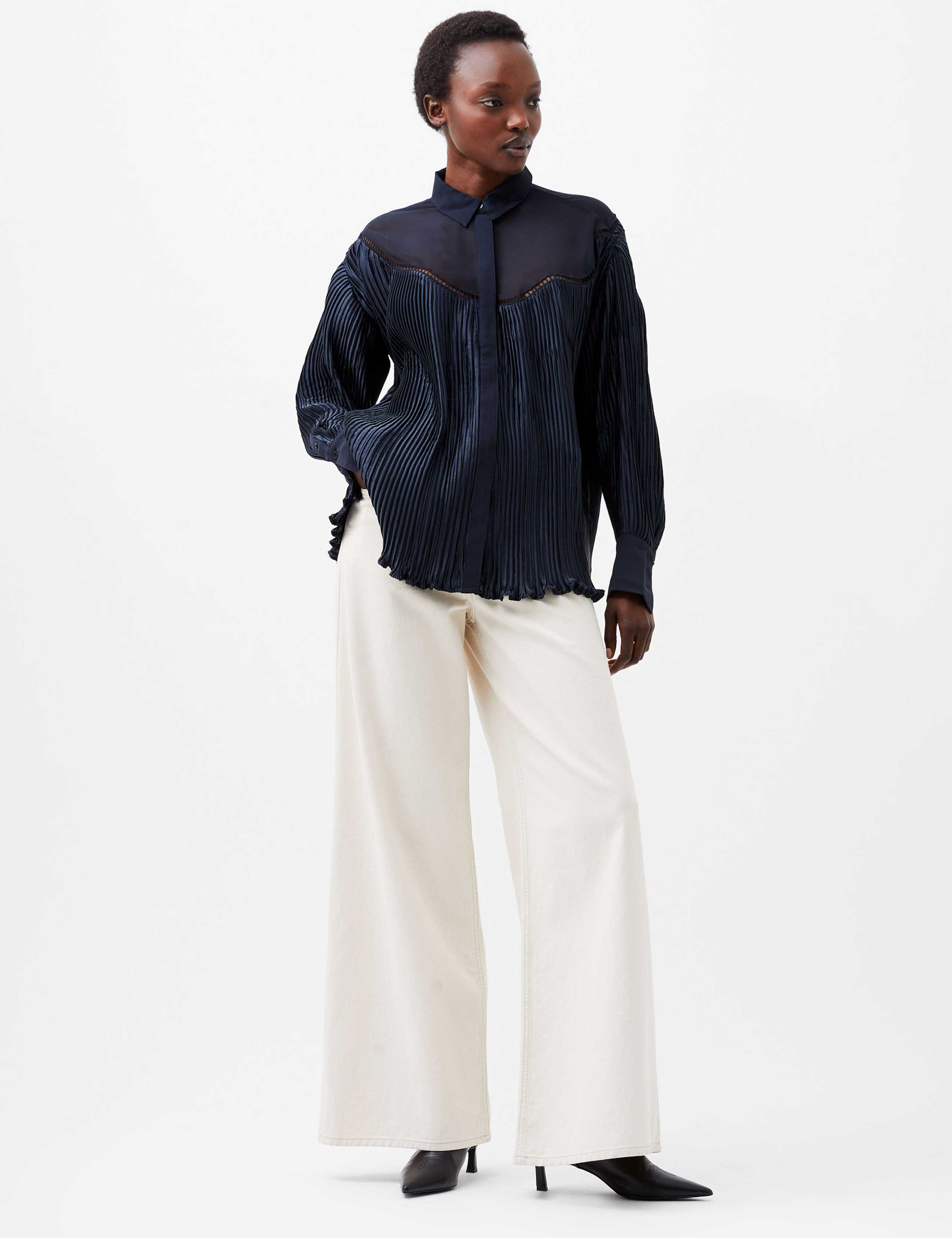 Satin Collared Shirt 3 of 4