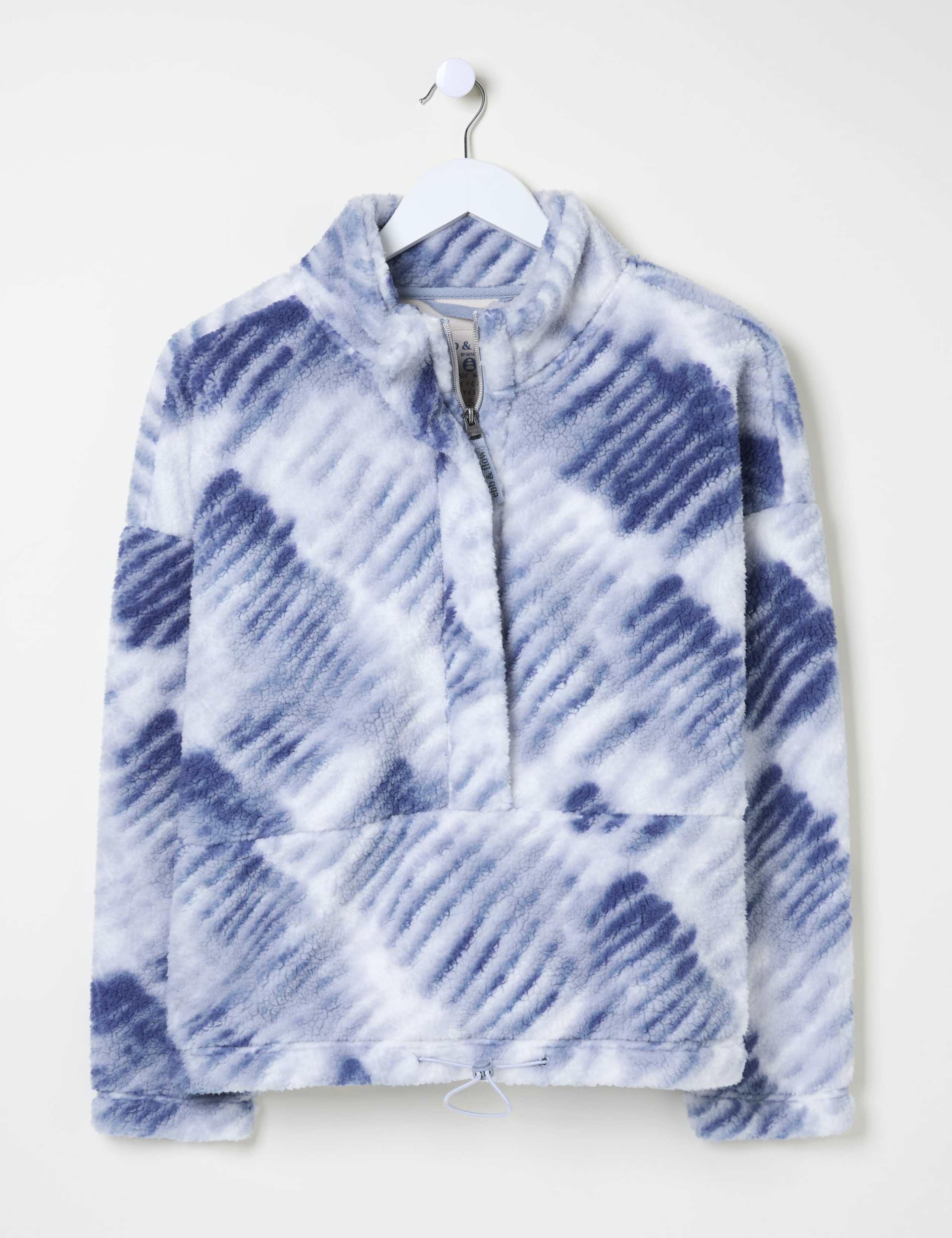 Printed Fleece Jacket 2 of 5