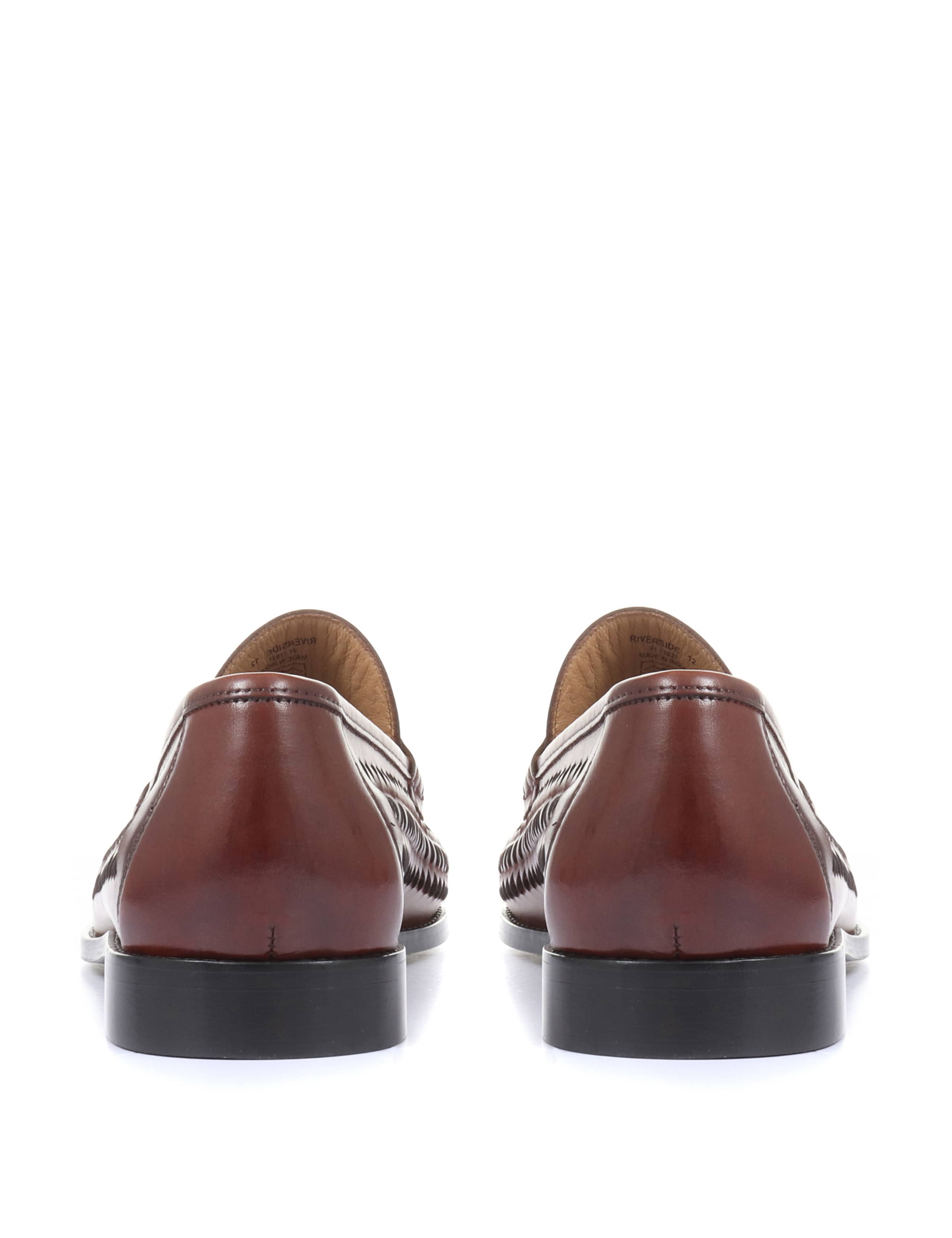 Leather Slip-On Loafers 4 of 6