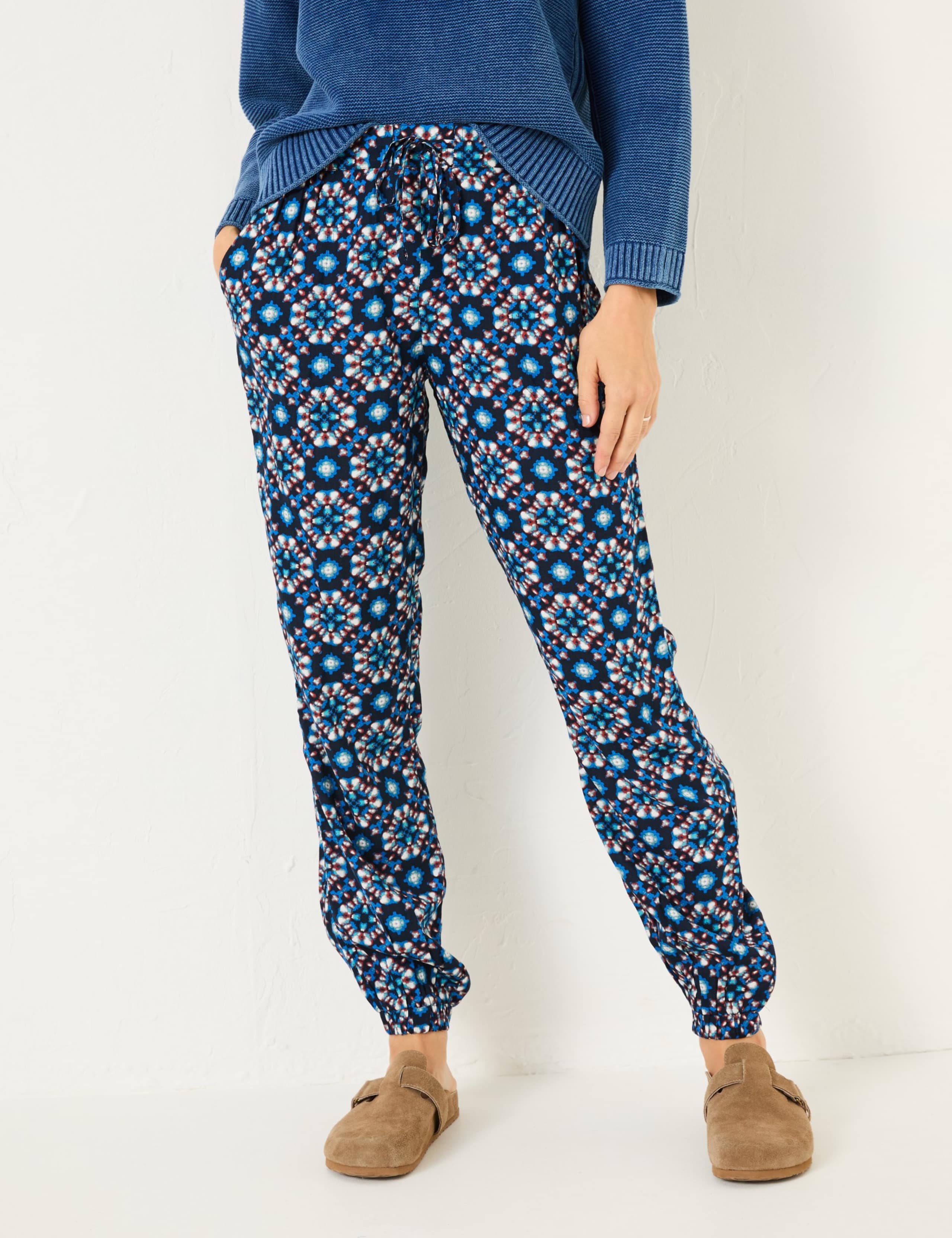 Geometric Ankle Grazer Trousers 3 of 5
