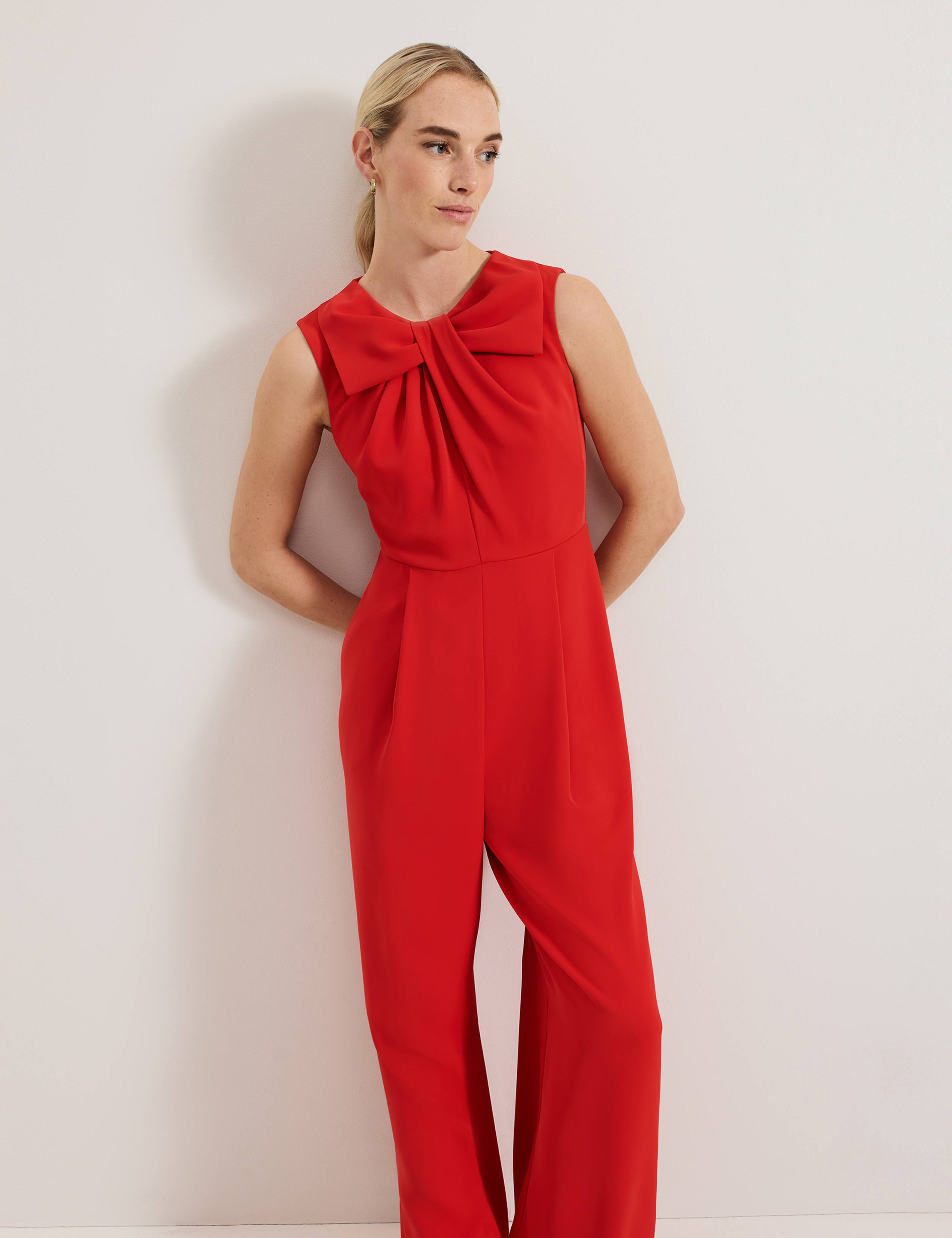 Sleeveless Wide LEg Jumpsuit 4 of 6