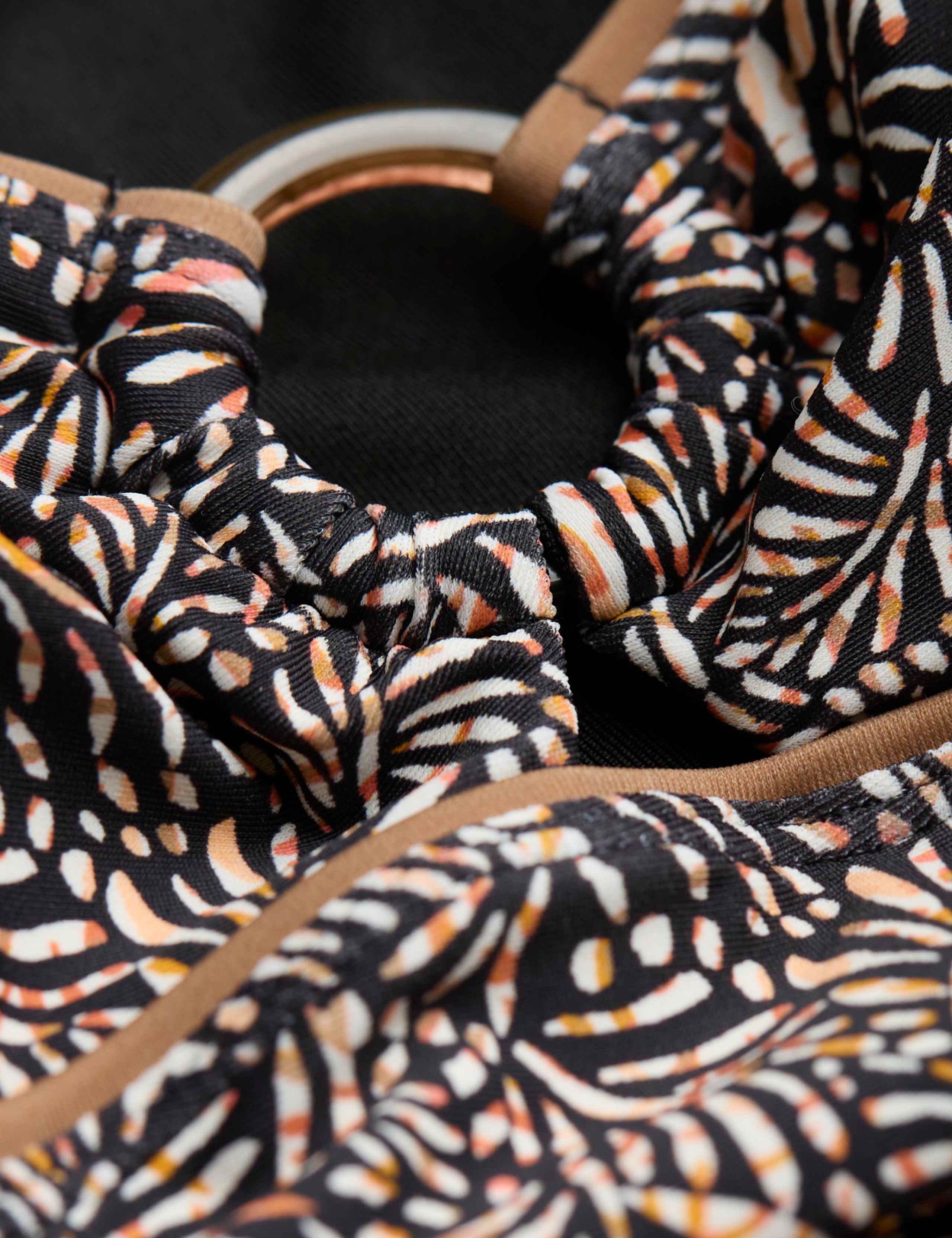 Printed Ring Detail Swimsuit 2 of 2