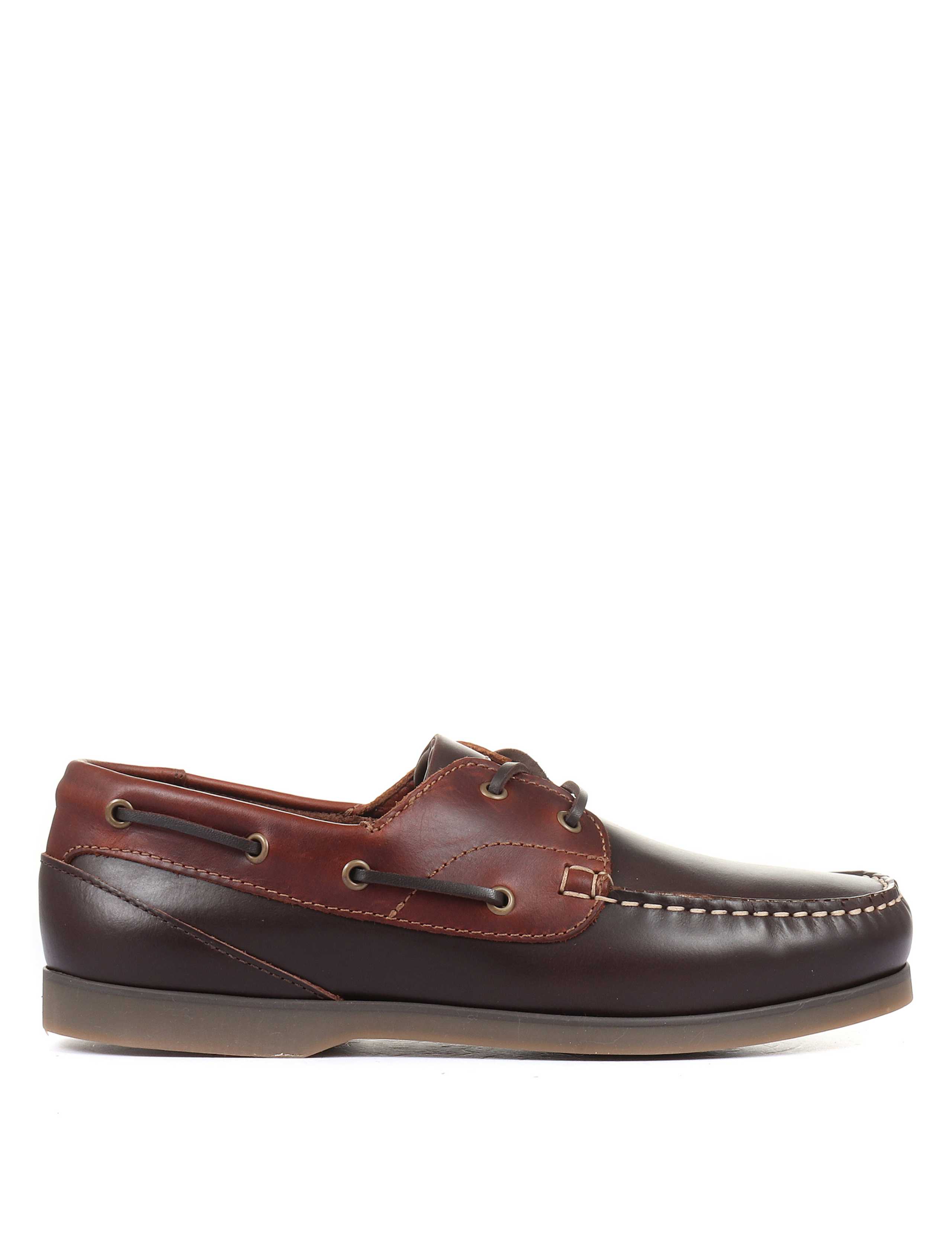 Leather Slip-On Boat Shoes | Jones Bootmaker | M&S