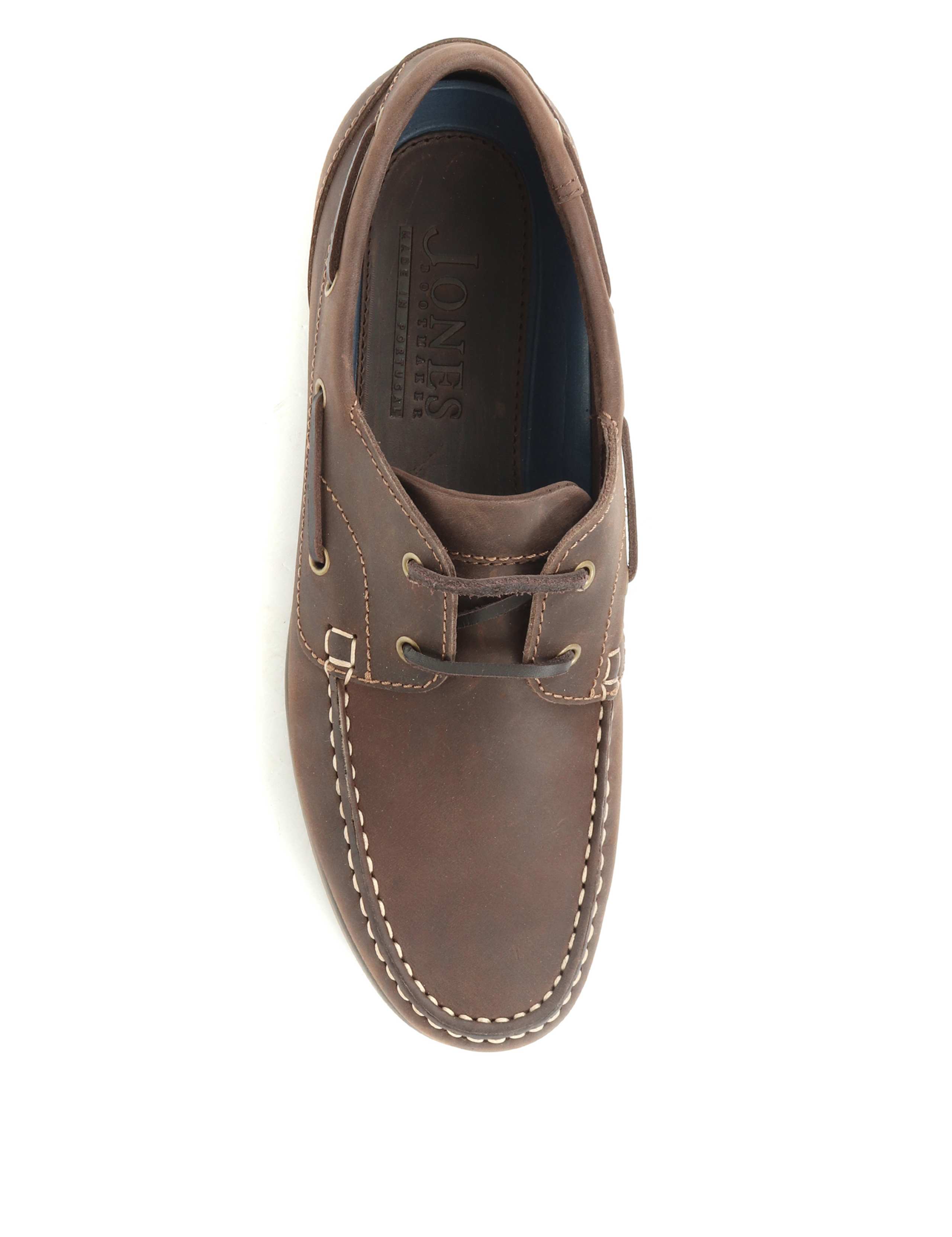 Leather Slip-On Boat Shoes 3 of 5