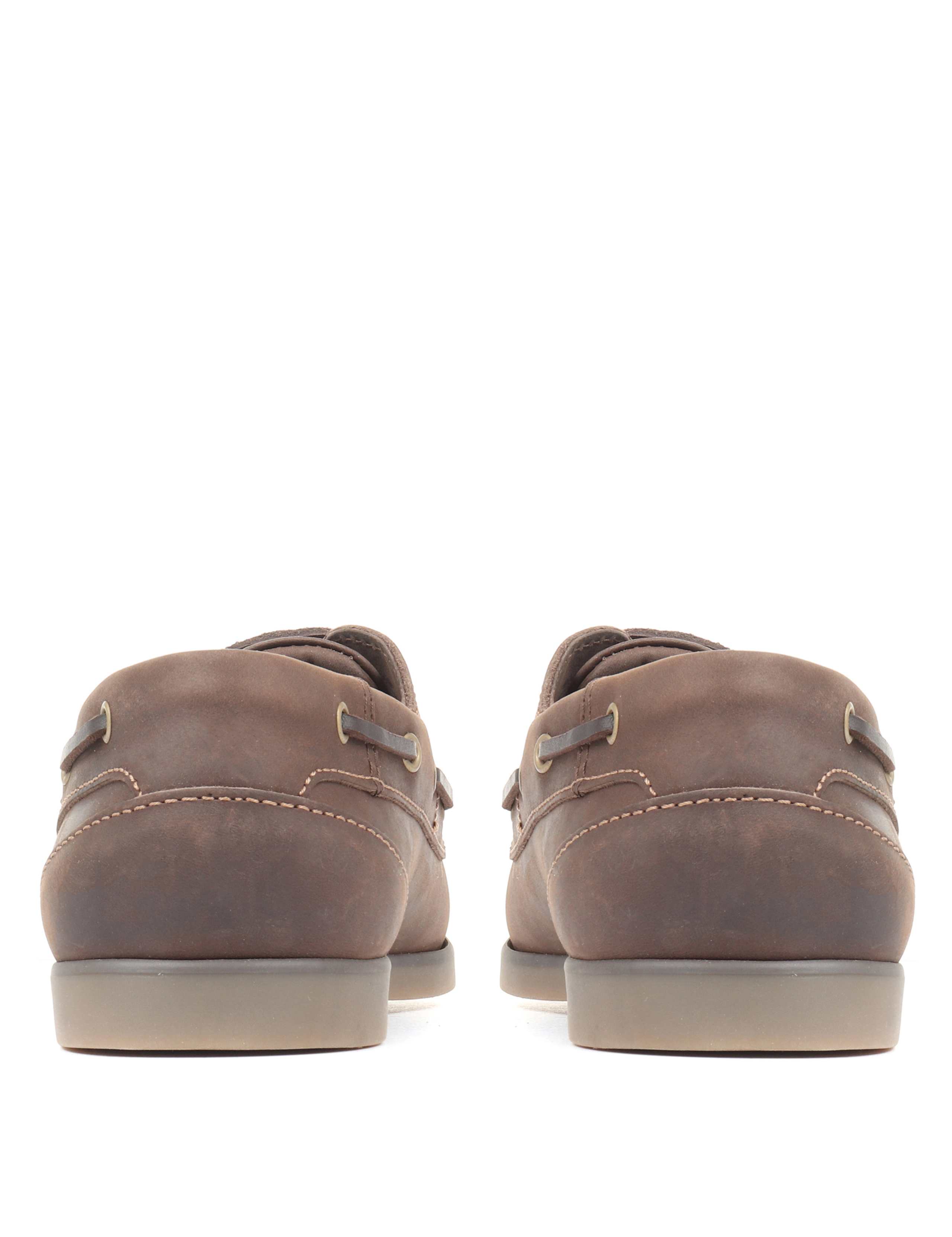 Leather Slip-On Boat Shoes 4 of 5