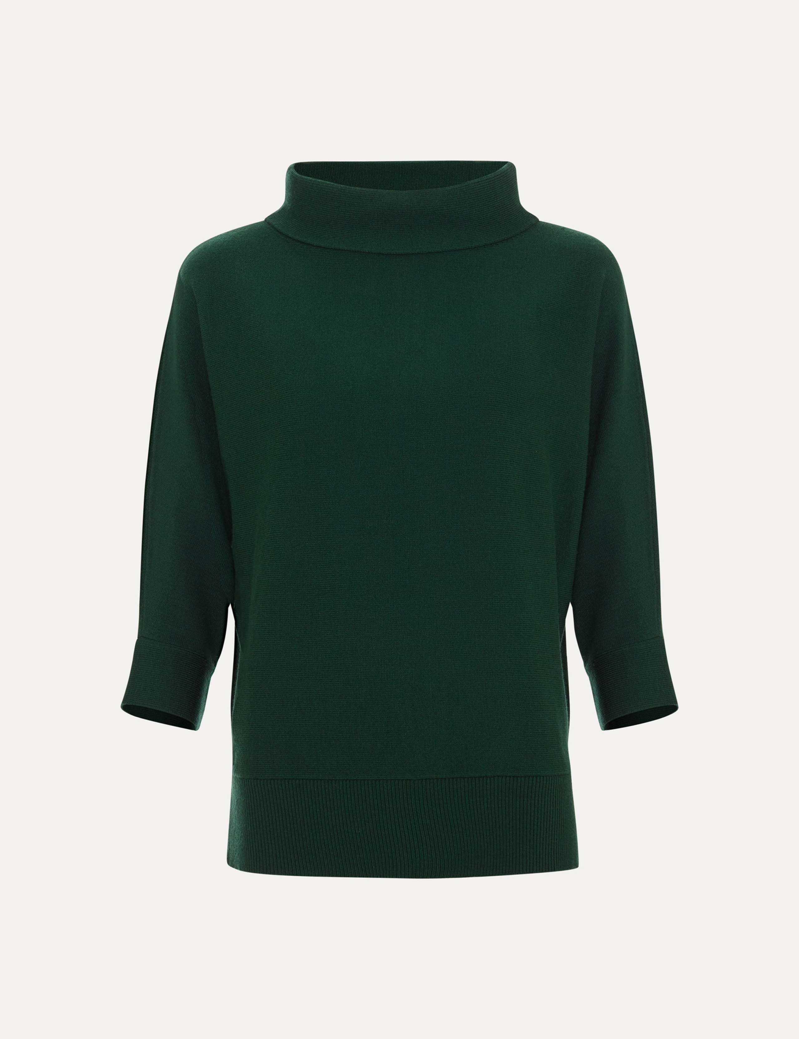 Funnel Neck Batwing Sleeve Jumper 2 of 6