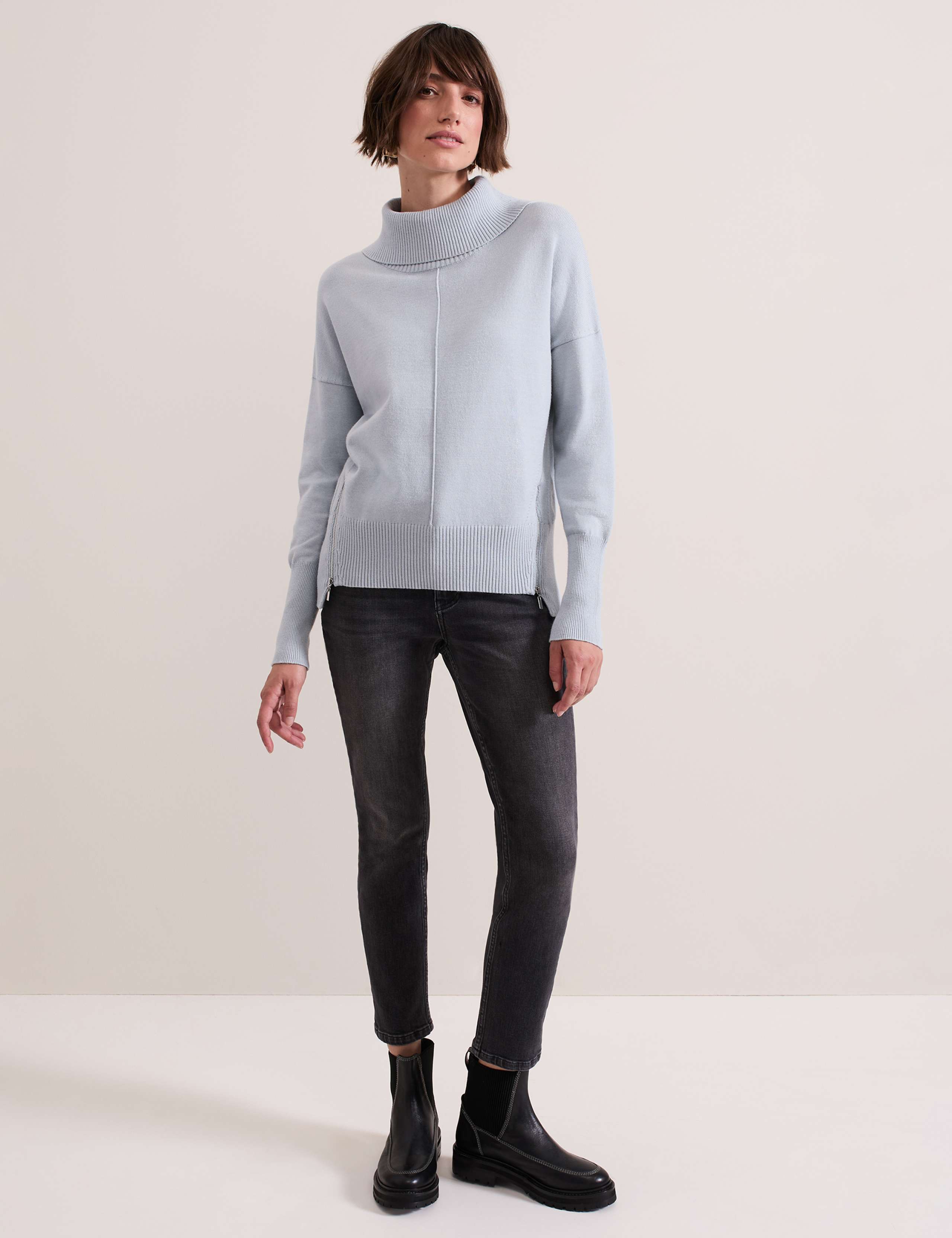 Polo Neck Side Zip Jumper 4 of 7