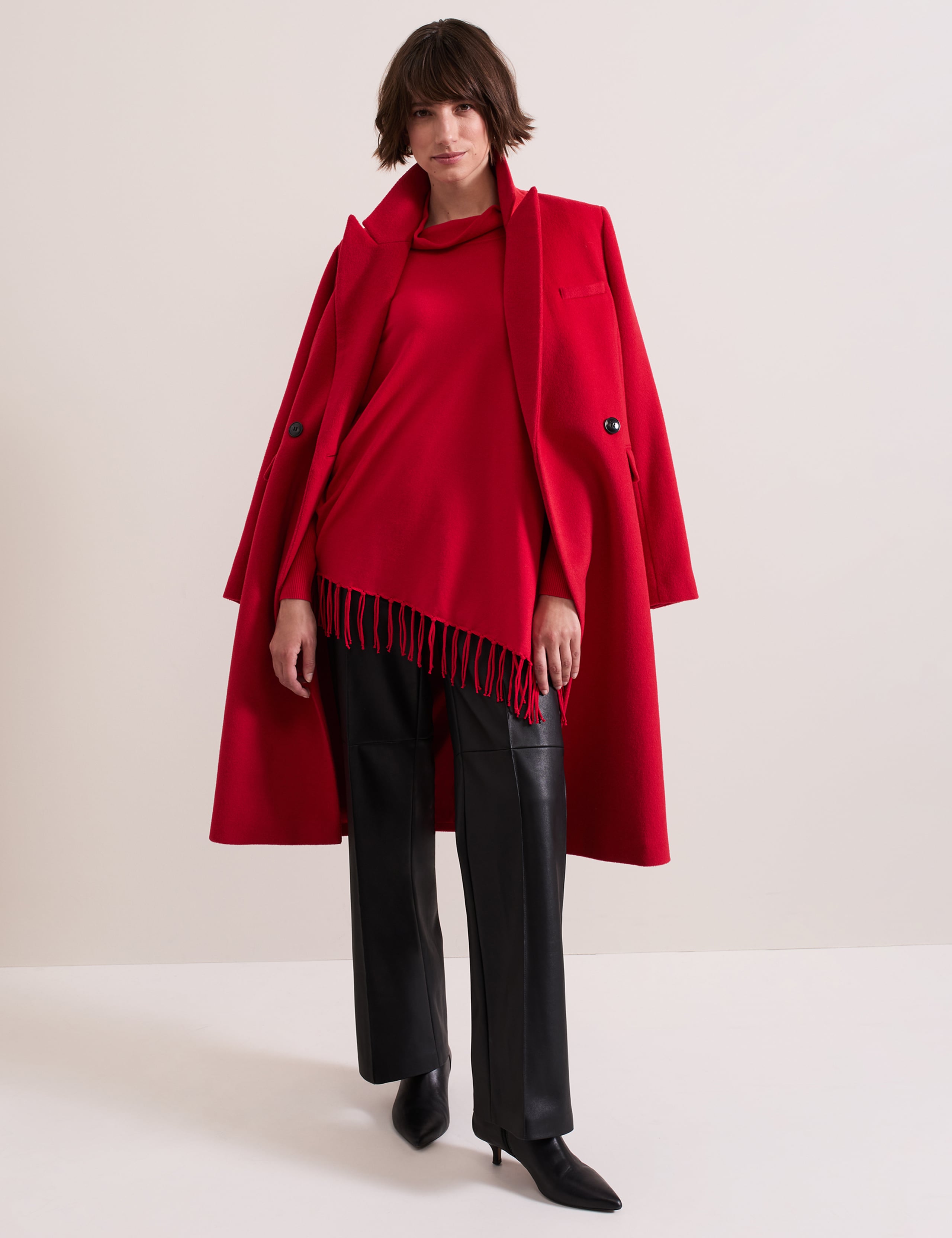 Cowl Neck Tassel Trim Jumper 9 of 9