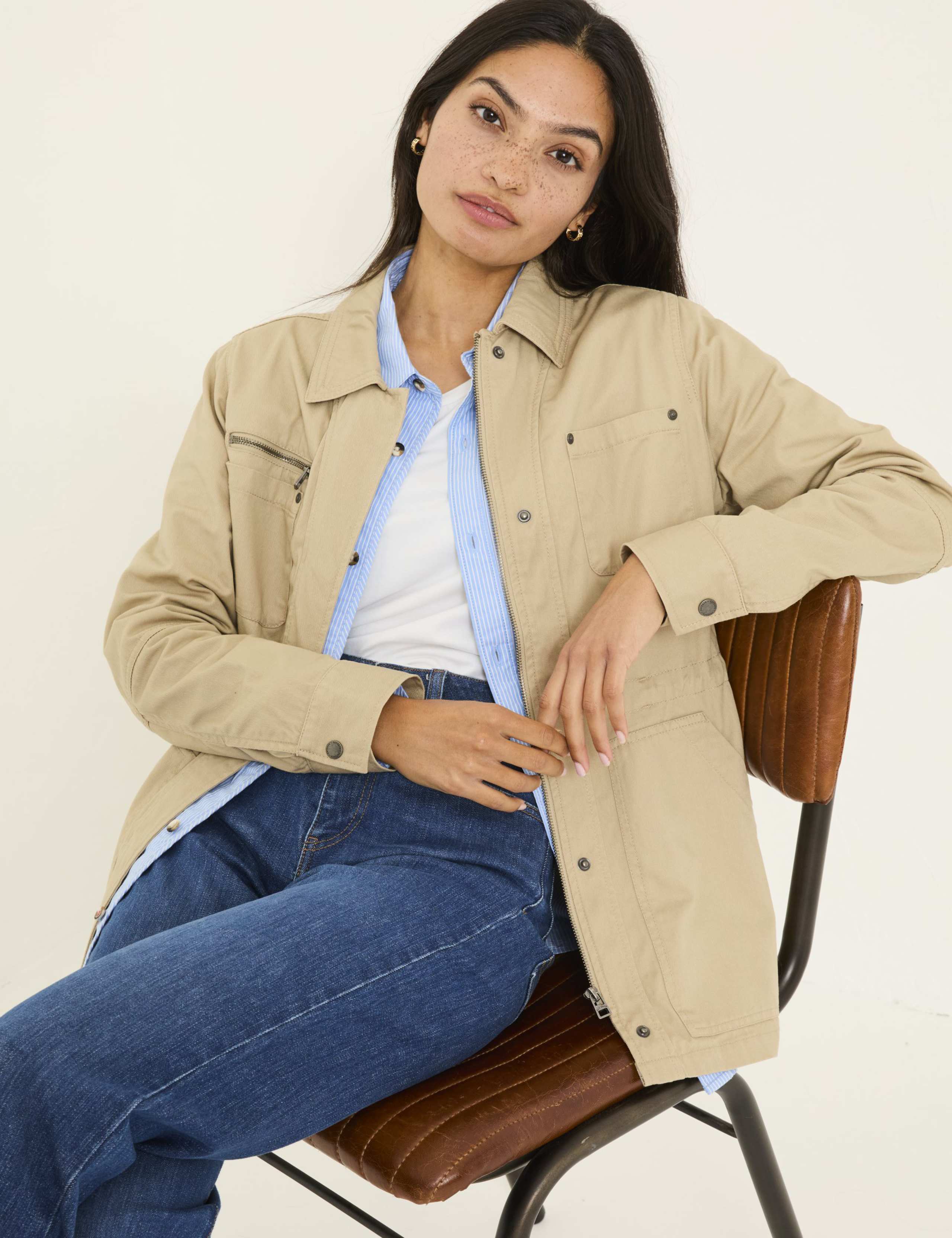 Pure Cotton Lightweight Jacket 5 of 5